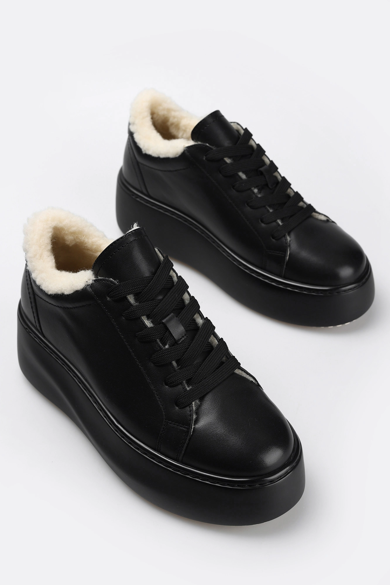 3221-976-88 Кеды утепленные PREMIUM Marc Cony Черный