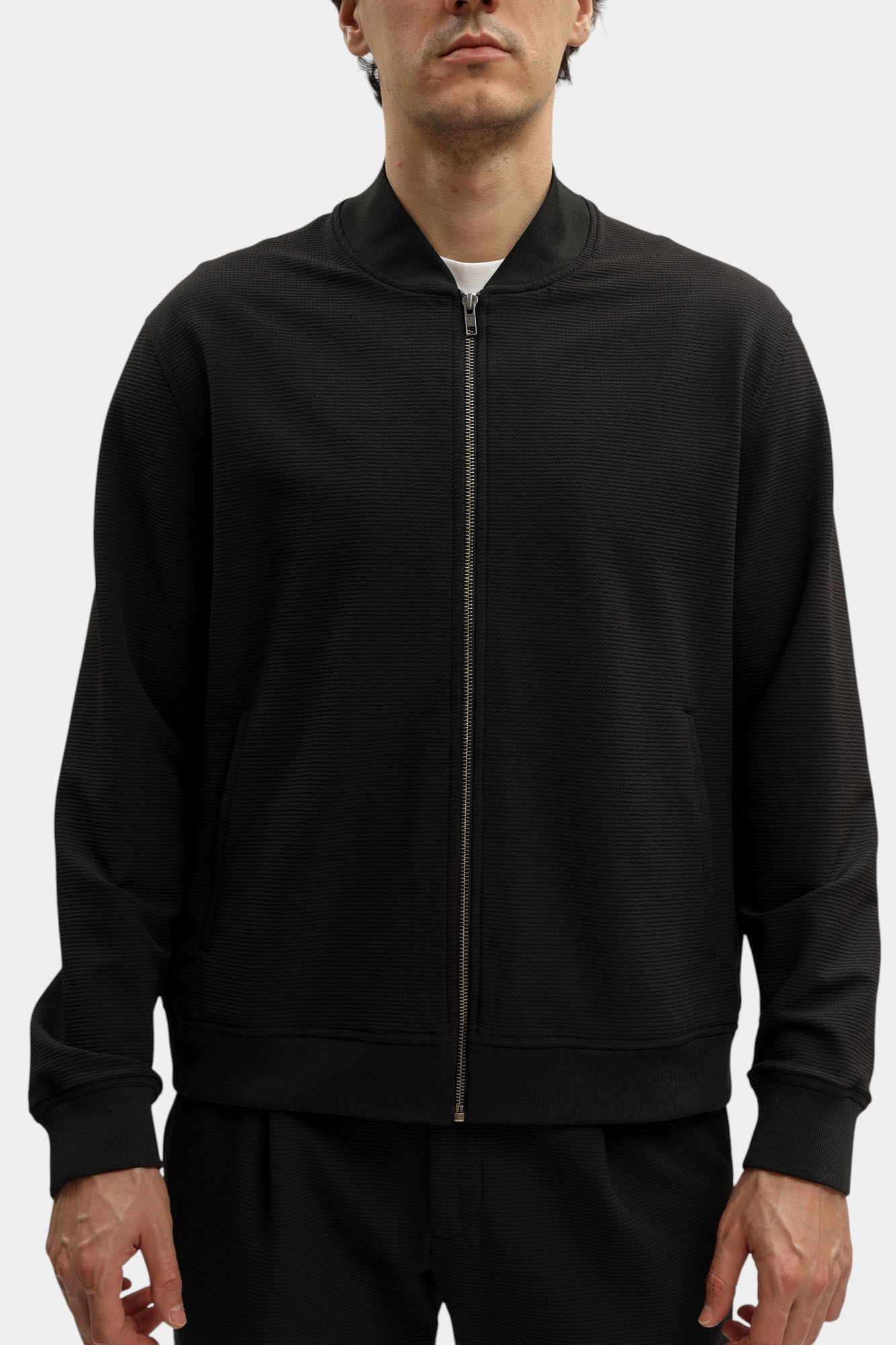 30048329_10020552 Бомбер Strellson Черный