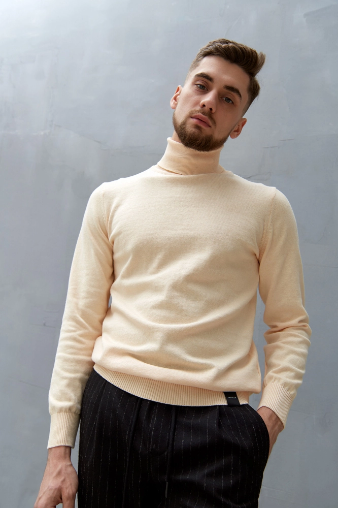 Брюки спортивные EA7 Хлопок Бежевый