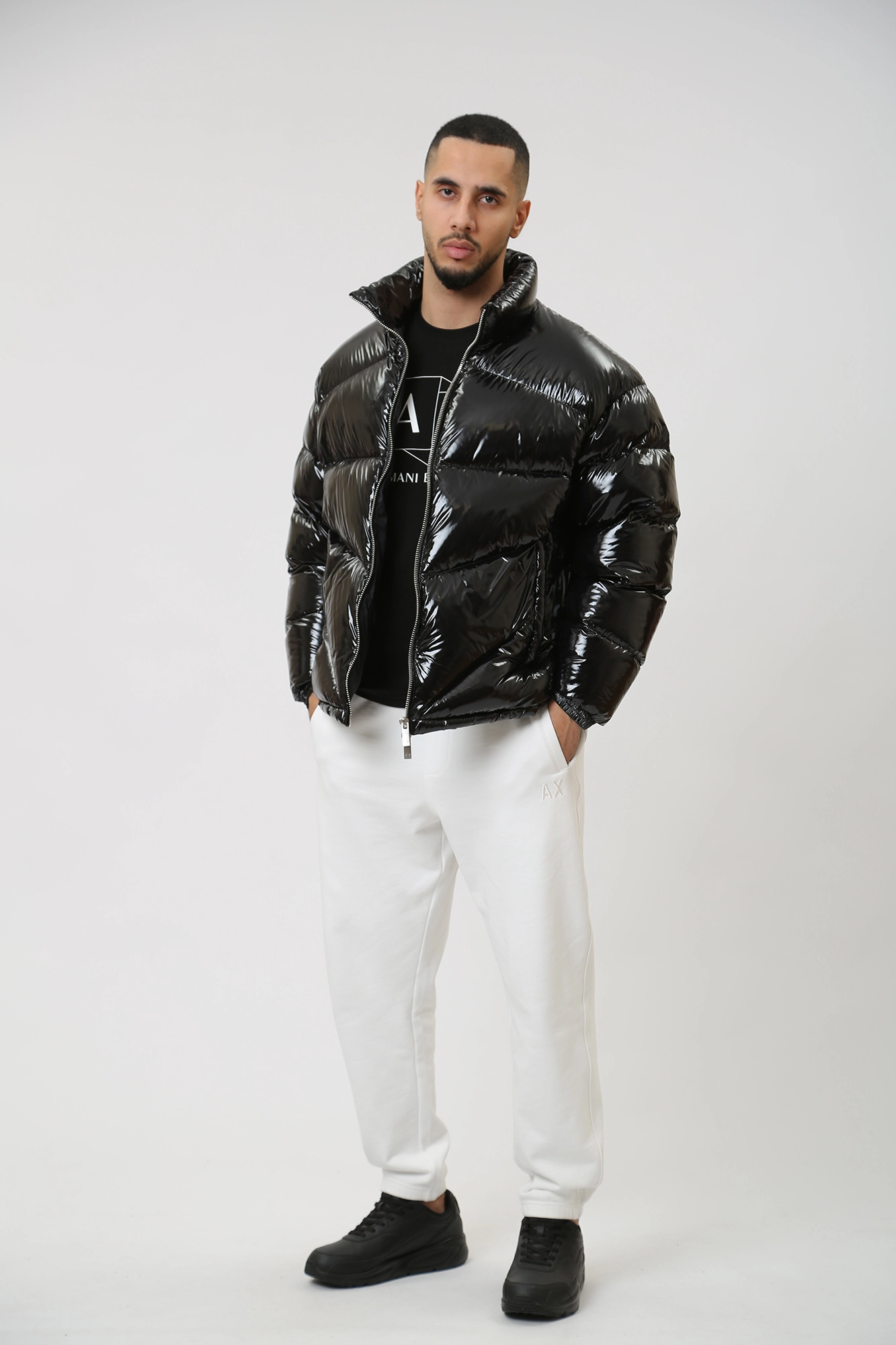 6RZBL3_ZN2RZ Куртка пуховая Armani Exchange Черный