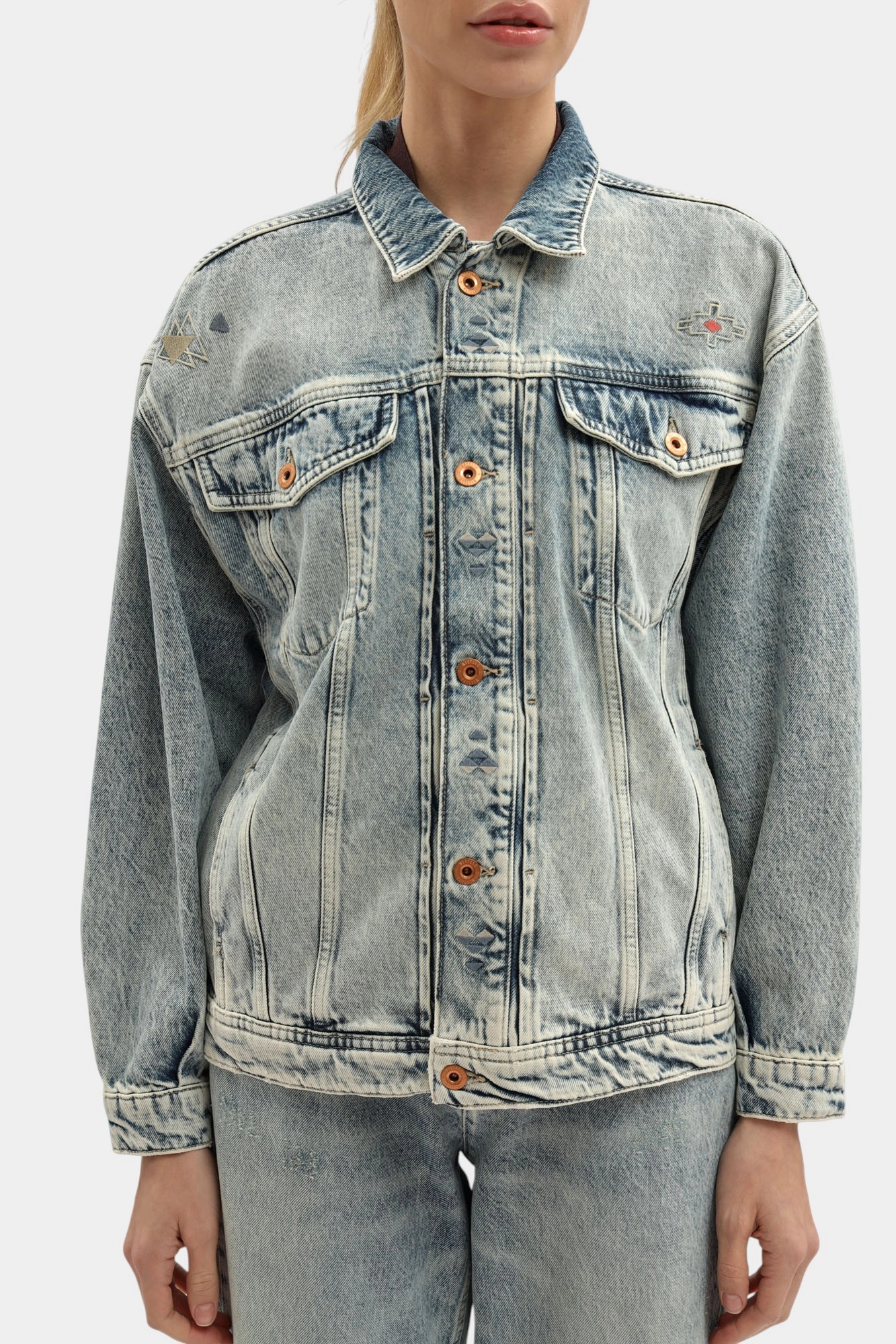 1016944-5000 куртка джинсовая mustang