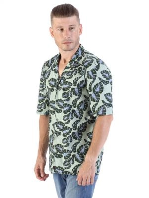 Брюки спортивные EA7 Хлопок Синий