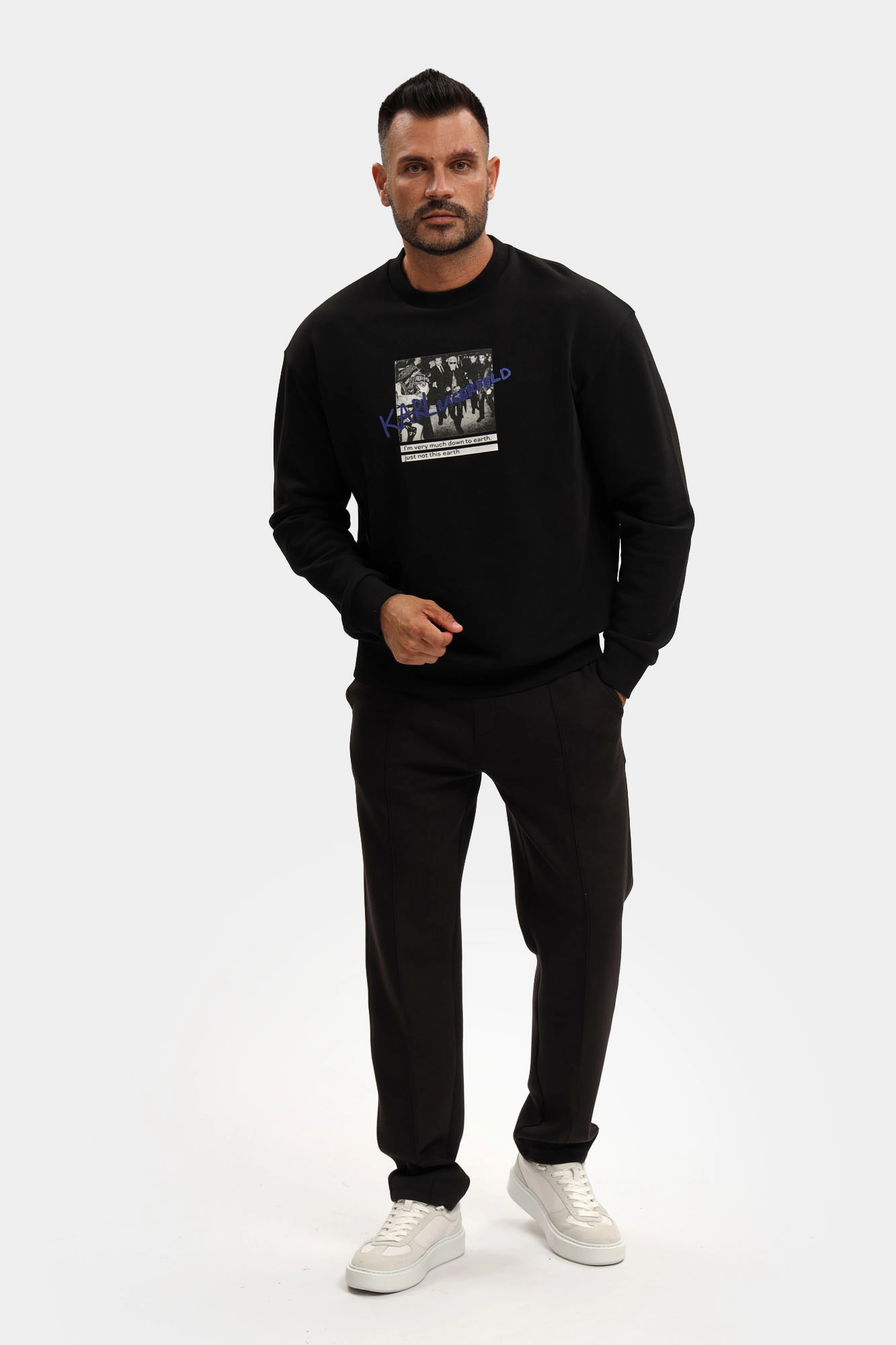 553904_705110 Свитшот Karl Lagerfeld Черный