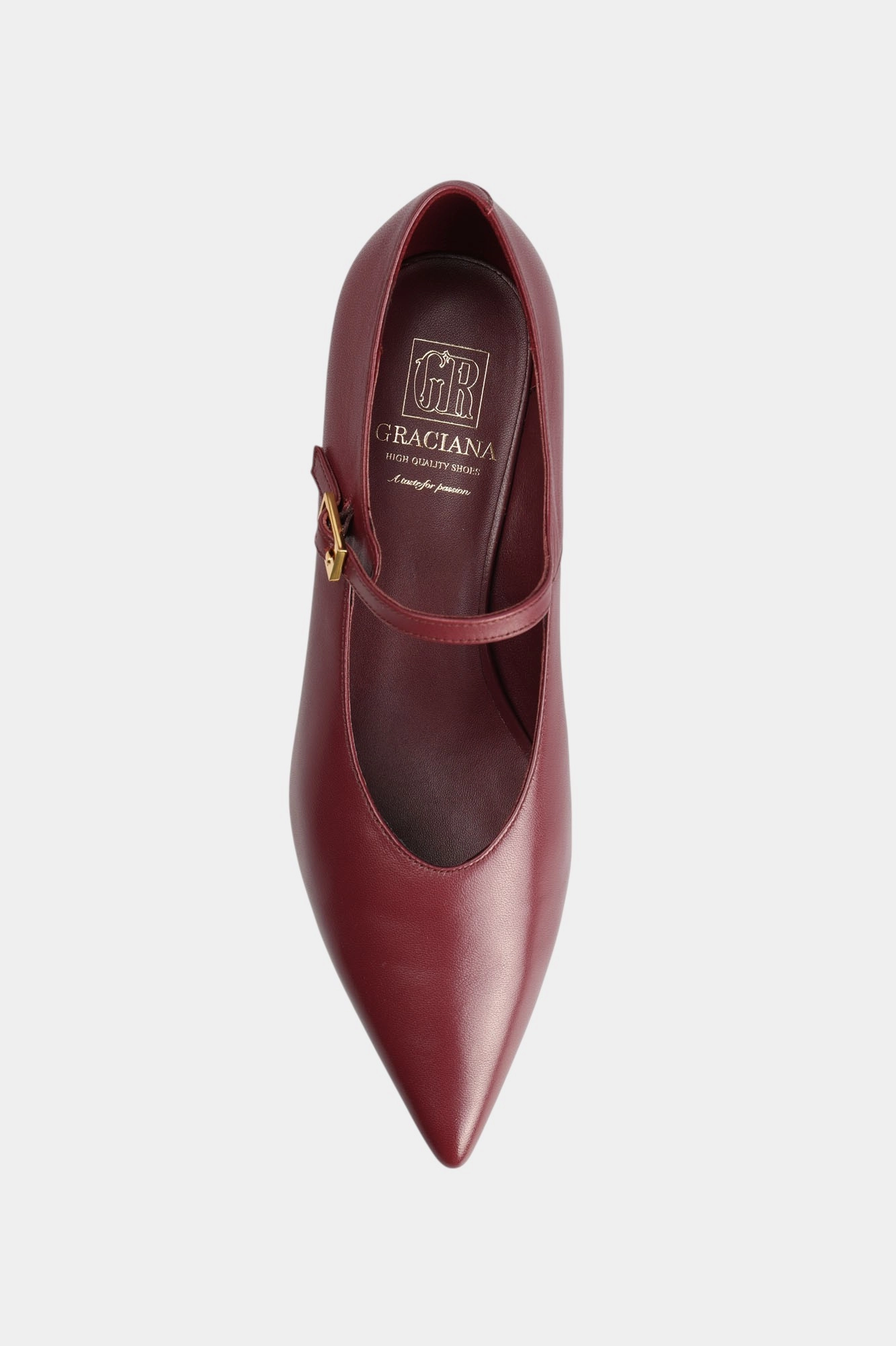 N506-3 Туфли Graciana Бордовый