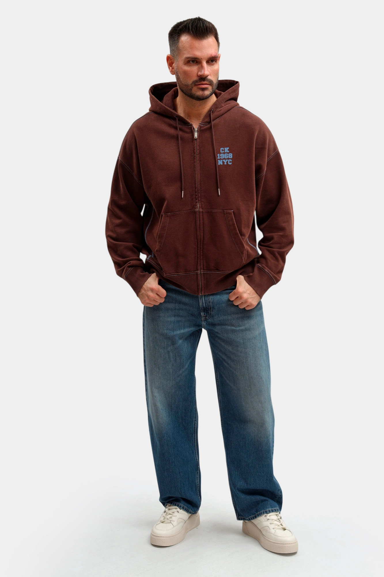 LV04RE724G Джинсы Calvin Klein Jeans Синий