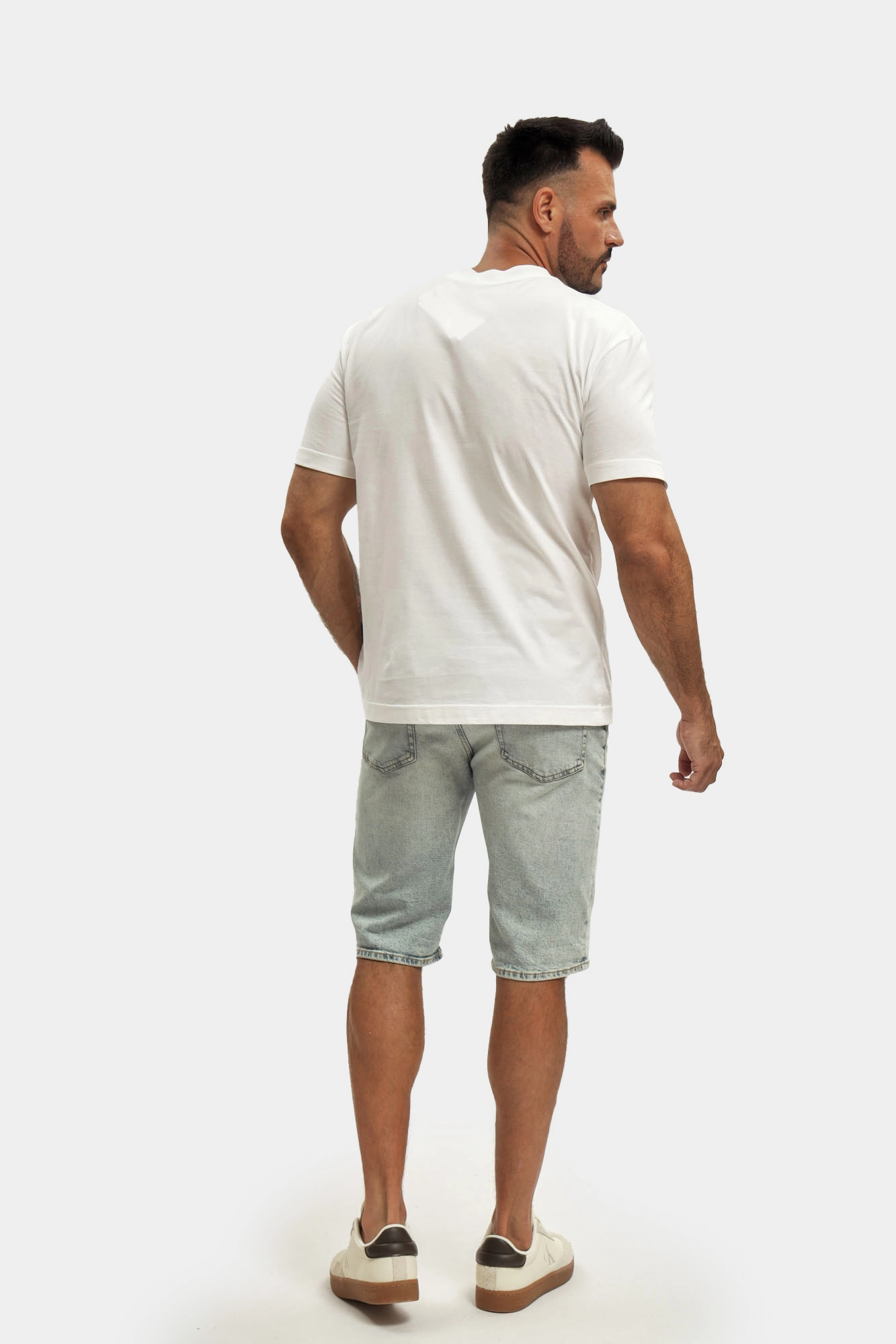 J30J327193 Шорты джинсовые Calvin Klein Jeans Белый