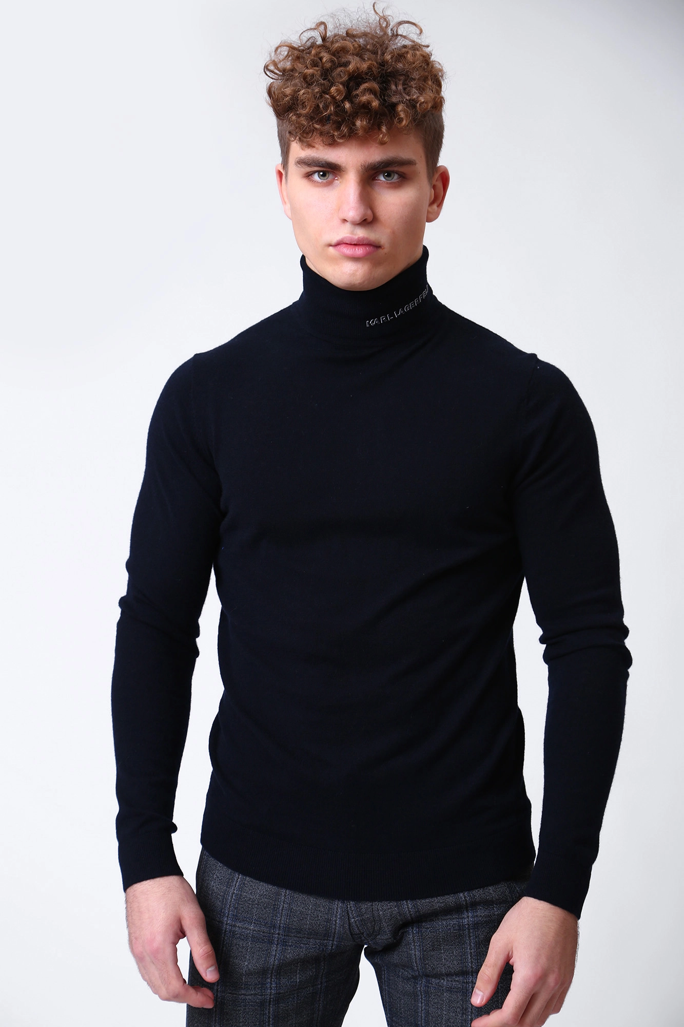 524306_655044 Водолазка Karl Lagerfeld Синий