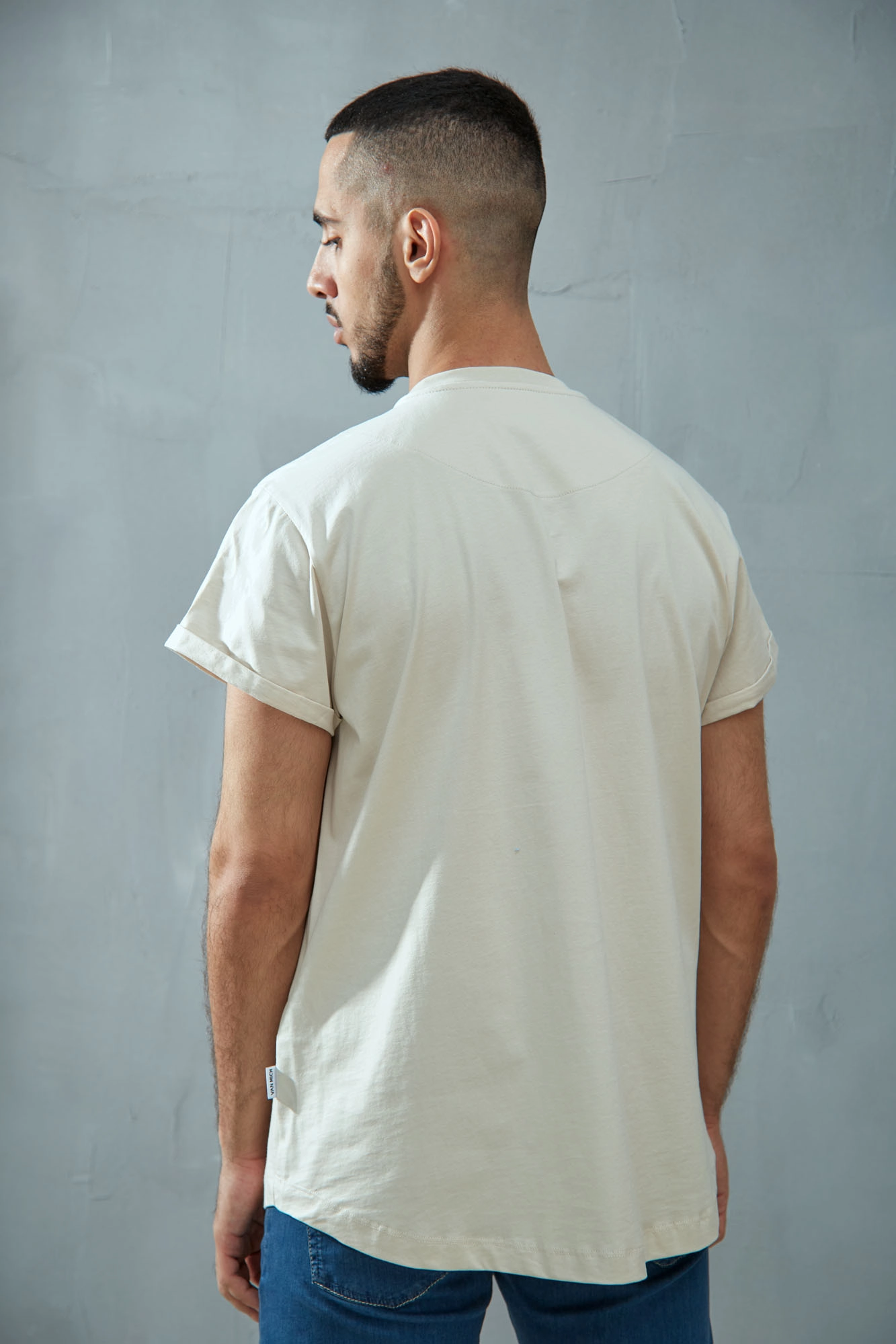 VM-ERK-22-051 Футболка Van Mich Молочный