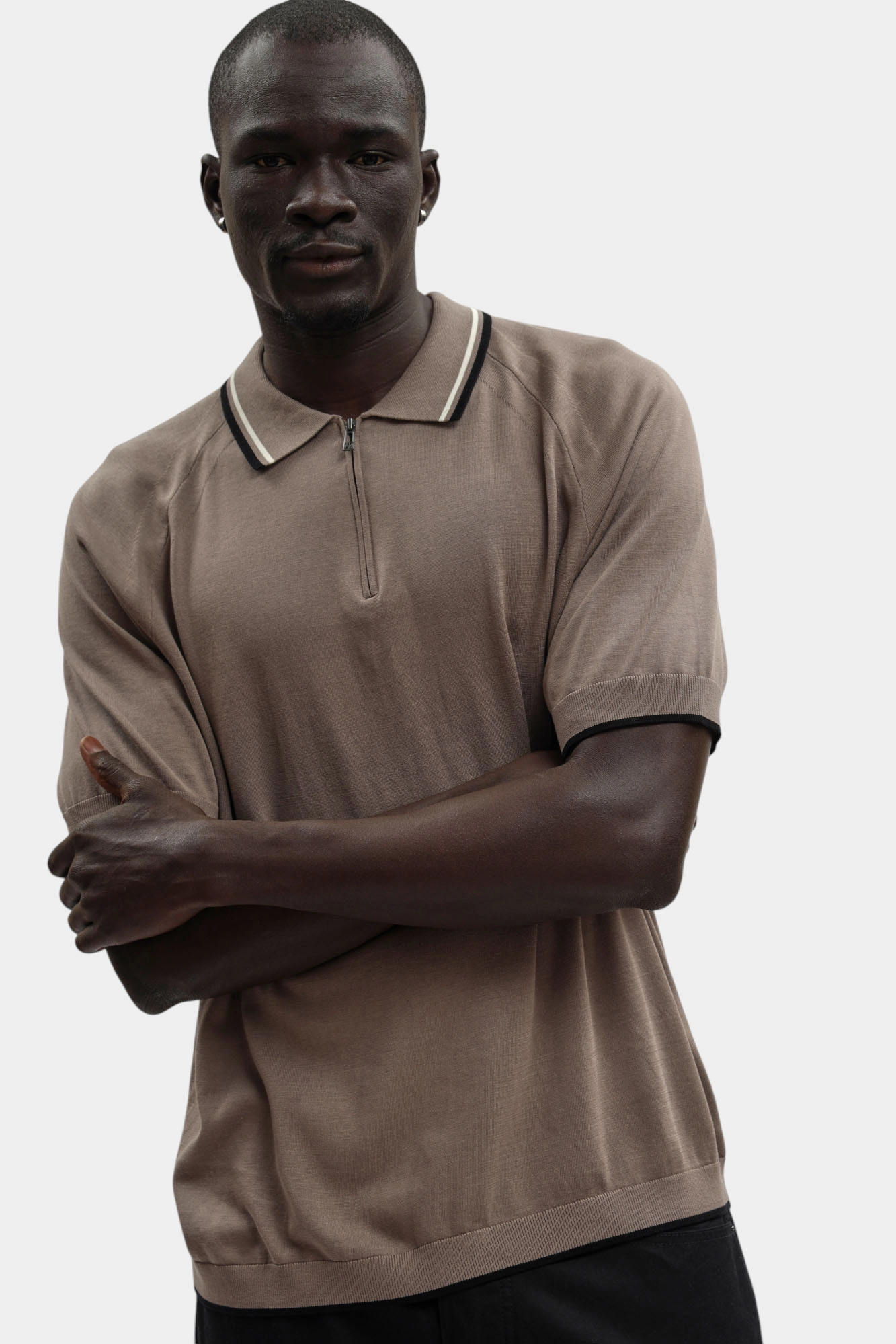 XM001977_AF20139 Поло Armani Exchange Коричневый