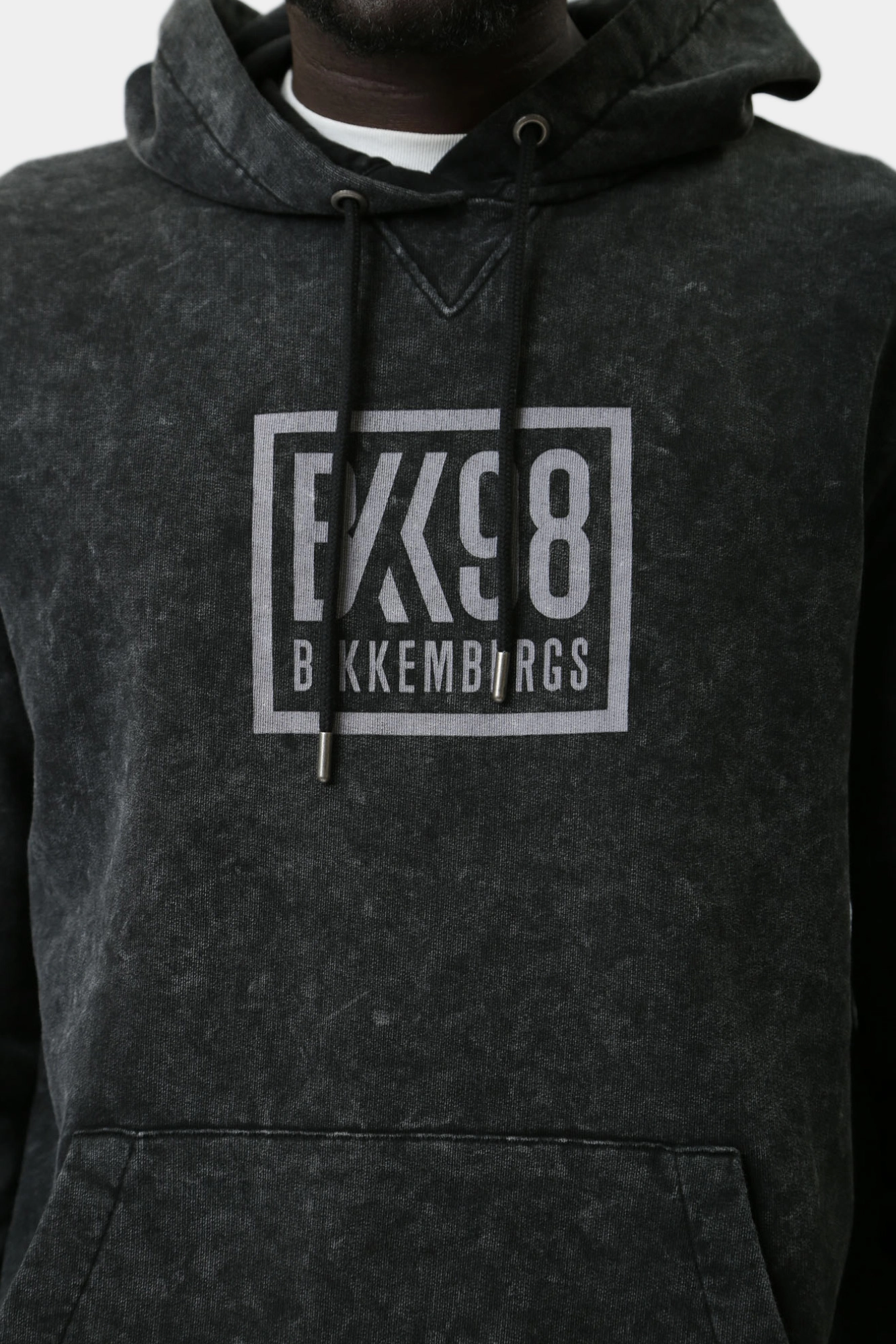 BMF0494 Худи Bikkembergs Серый