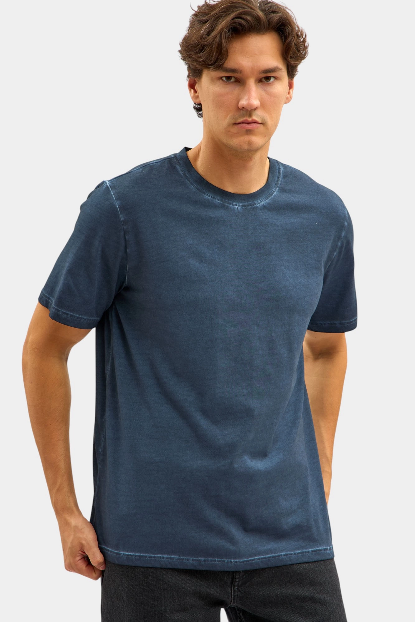 1016860 Футболка Mustang Синий