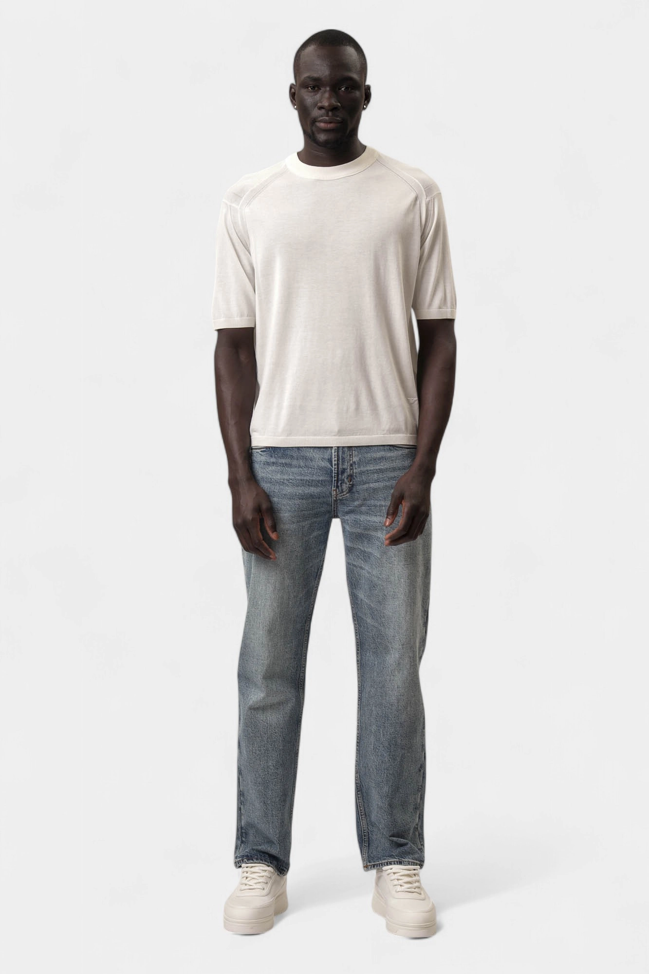 EM000763_AF1 Брюки джинсовые Emporio Armani Синий