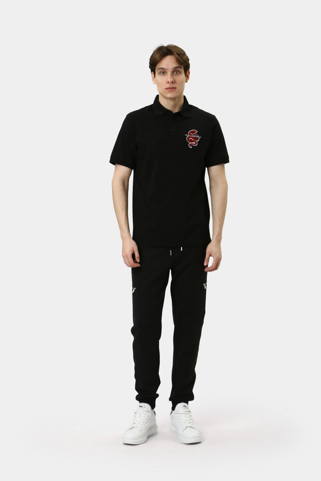 551225_745400 Поло Karl Lagerfeld Черный