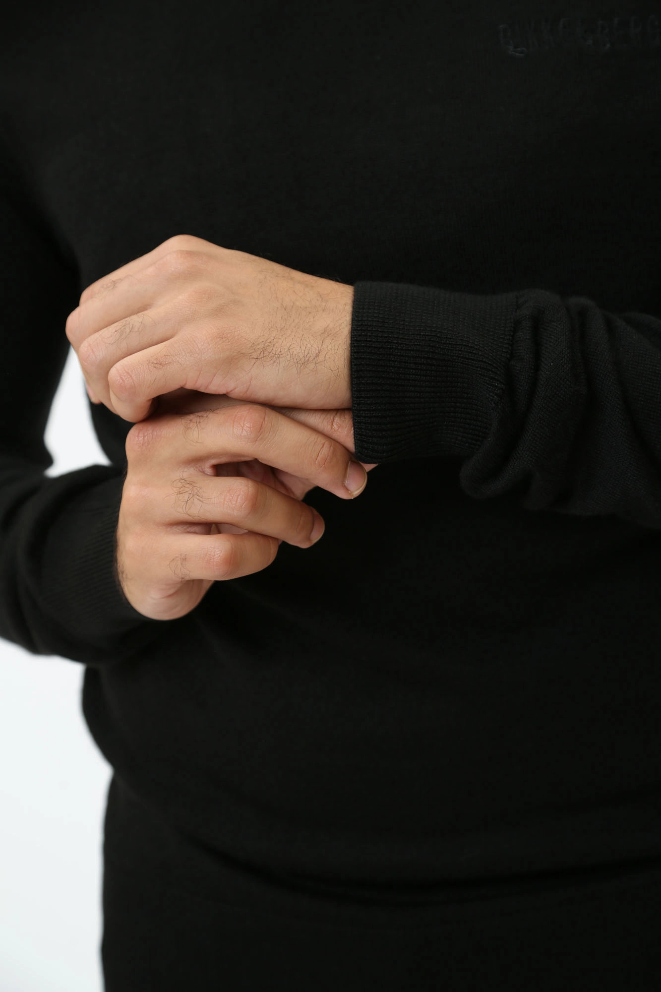 PBMM0391 Джемпер Bikkembergs Черный