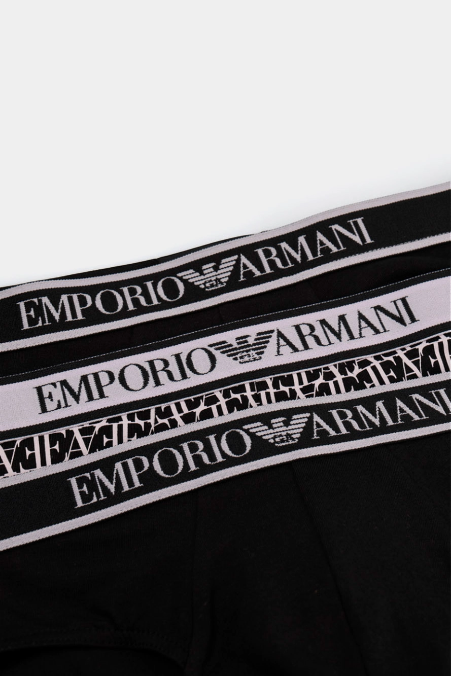 112132_4R717 Трусы 3 шт Emporio Armani 
