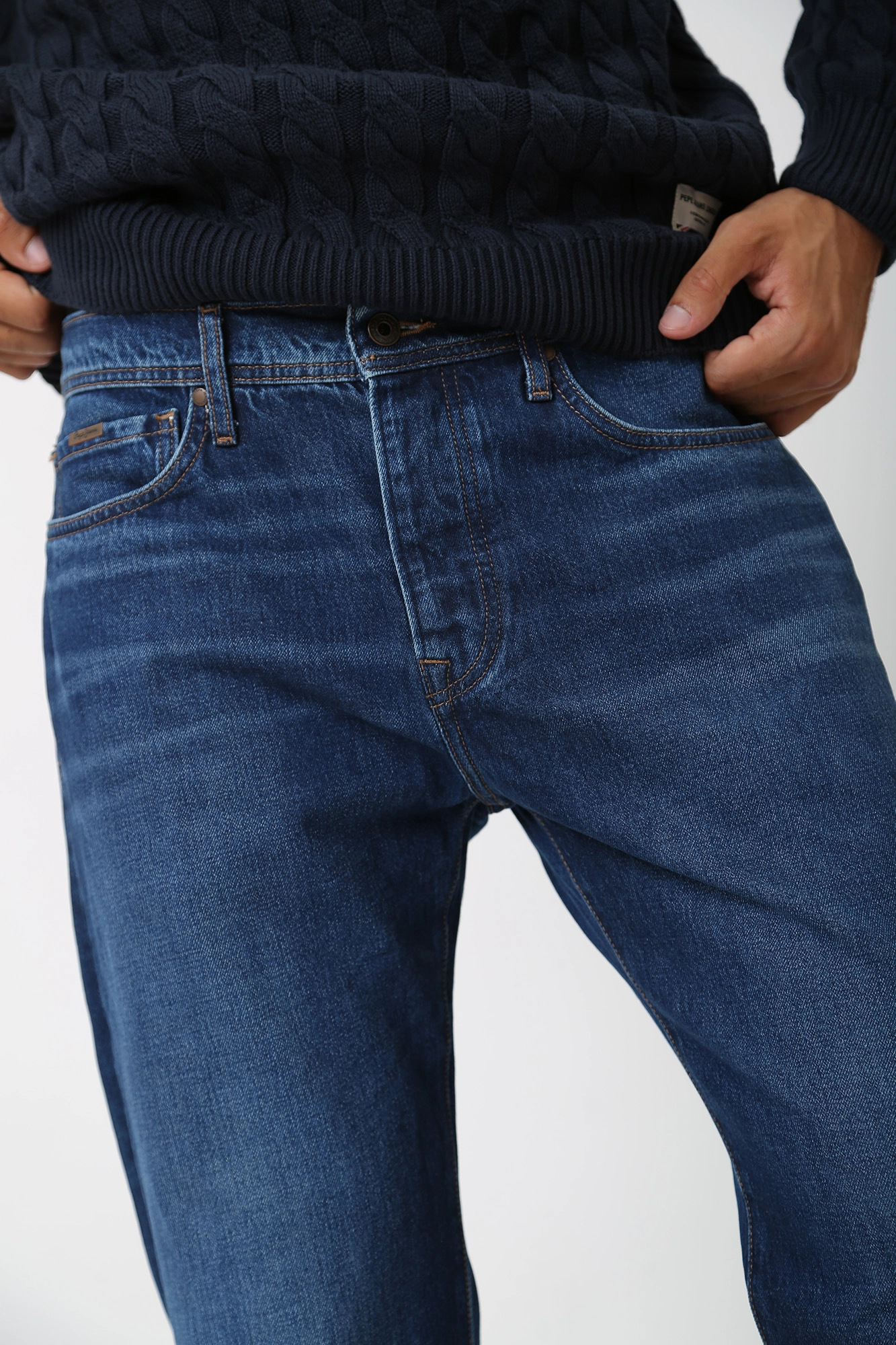 PM206739DP2 Брюки джинсовые Pepe Jeans Синий