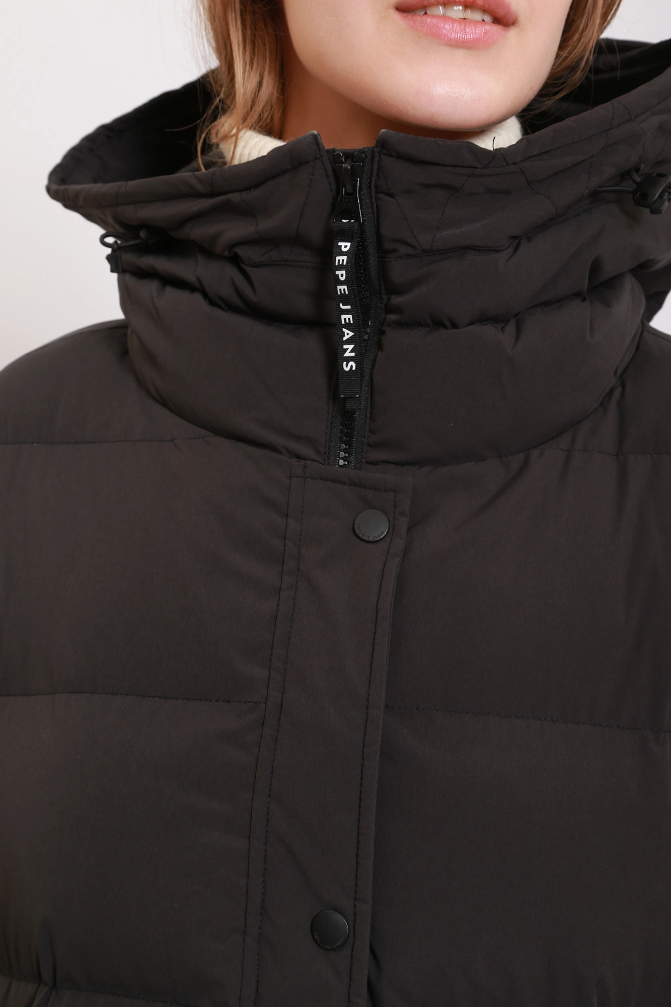 PL401973 куртка удл. утепленная pepe jeans 