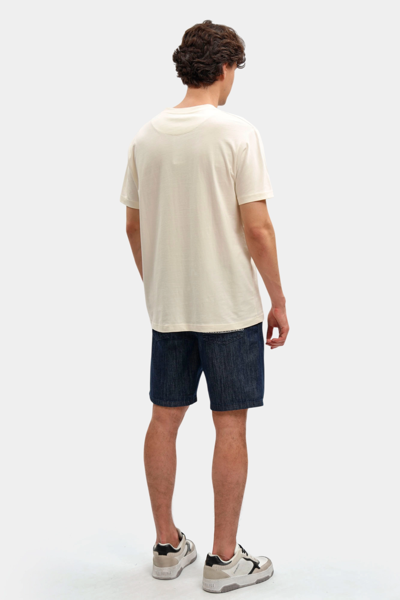 BMD1655R Шорты джинсовые Bikkembergs Синий