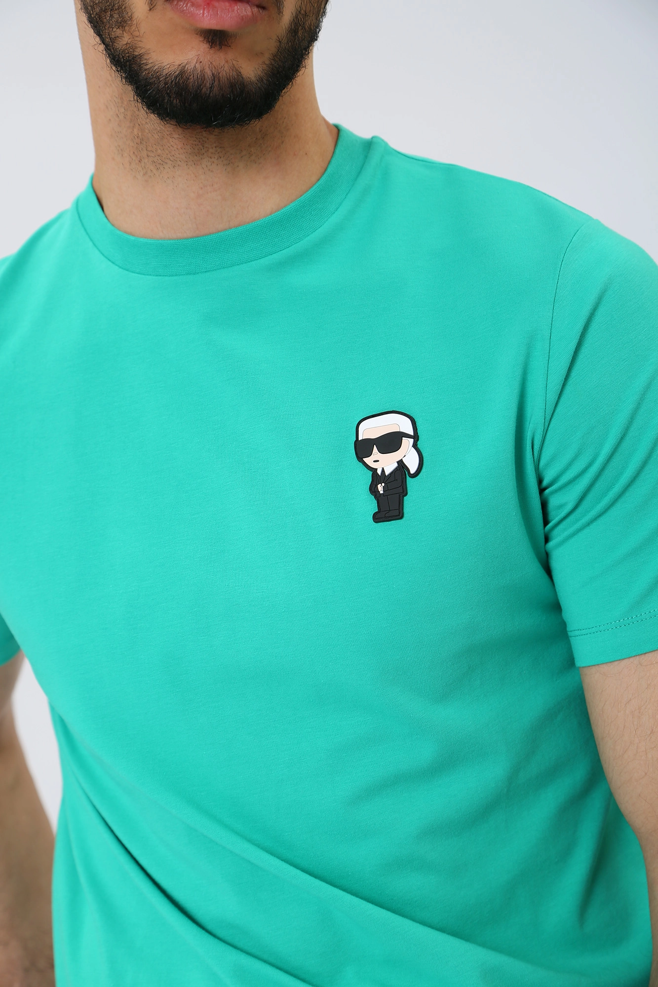 532221_755027 Футболка Karl Lagerfeld Зеленый