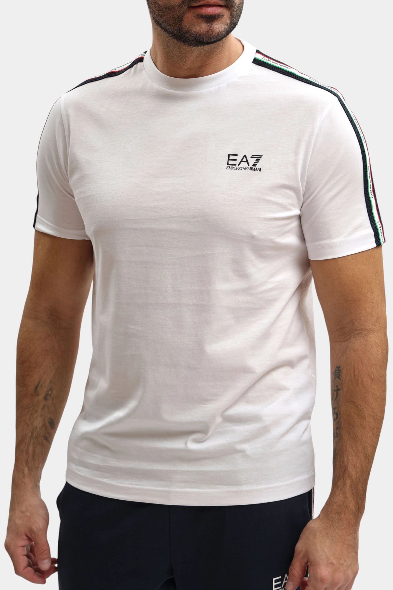 7M001861_AF12503 Футболка EA7 Белый