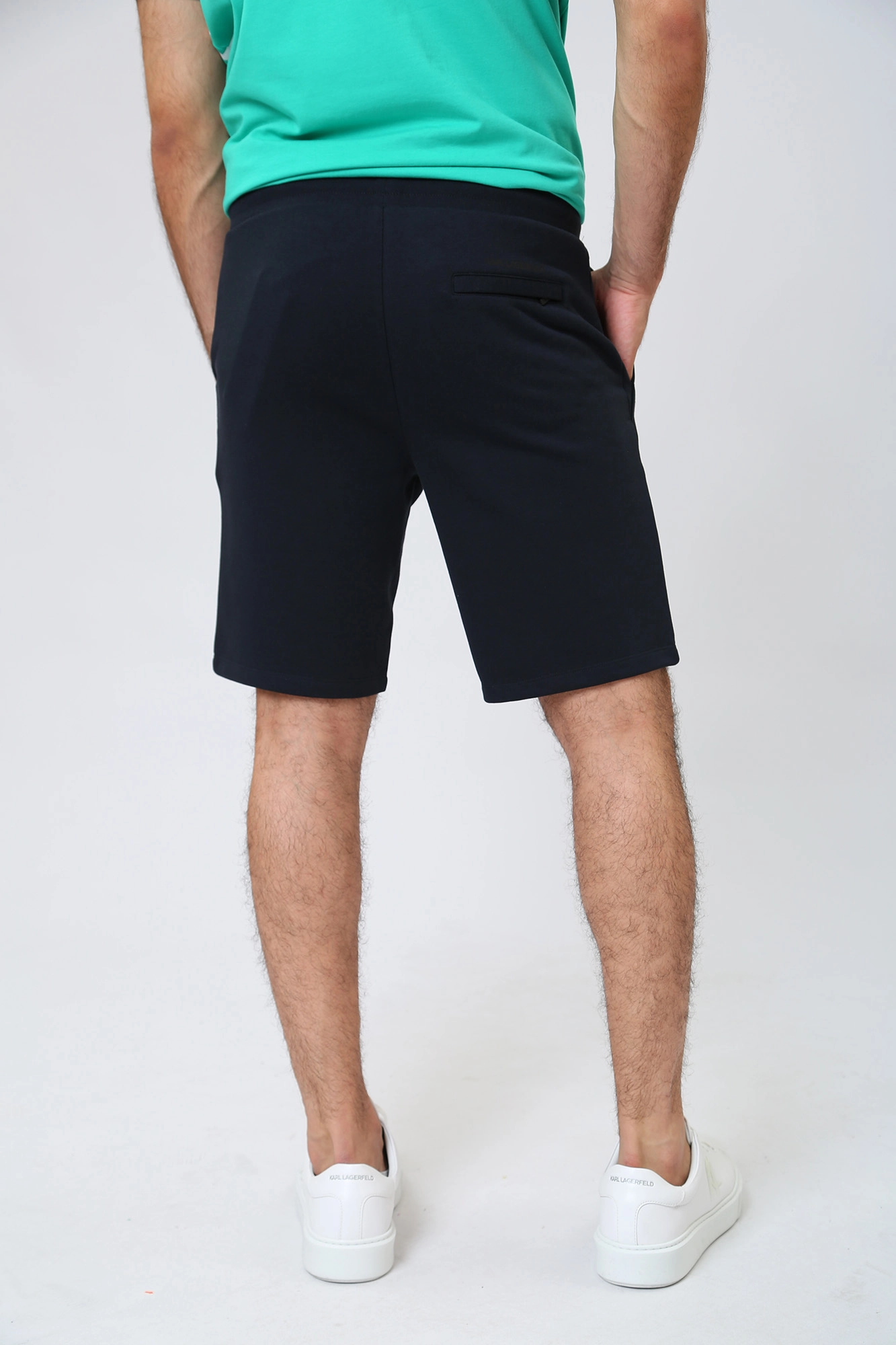 500900_705897 Шорты трикотажные Karl Lagerfeld Синий