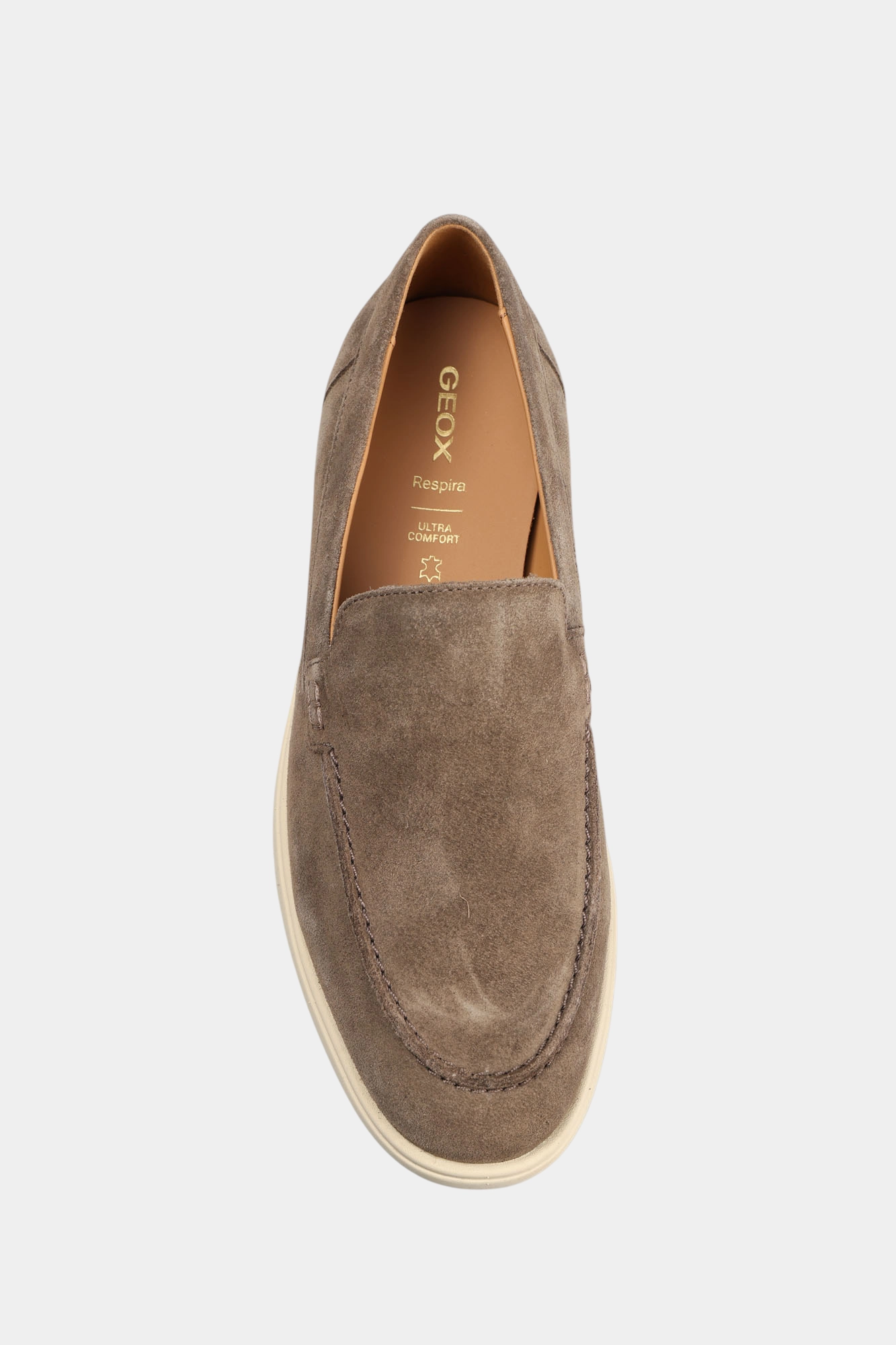 U55LAD00020C Мокасины Geox Серый