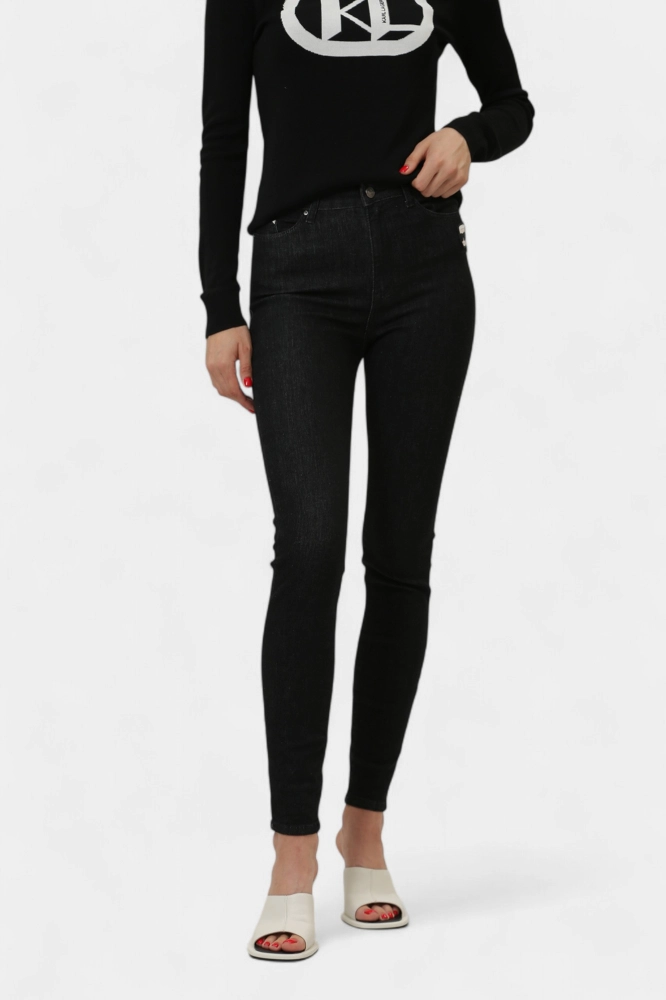 Футболка EA7 Полиэстер Черный