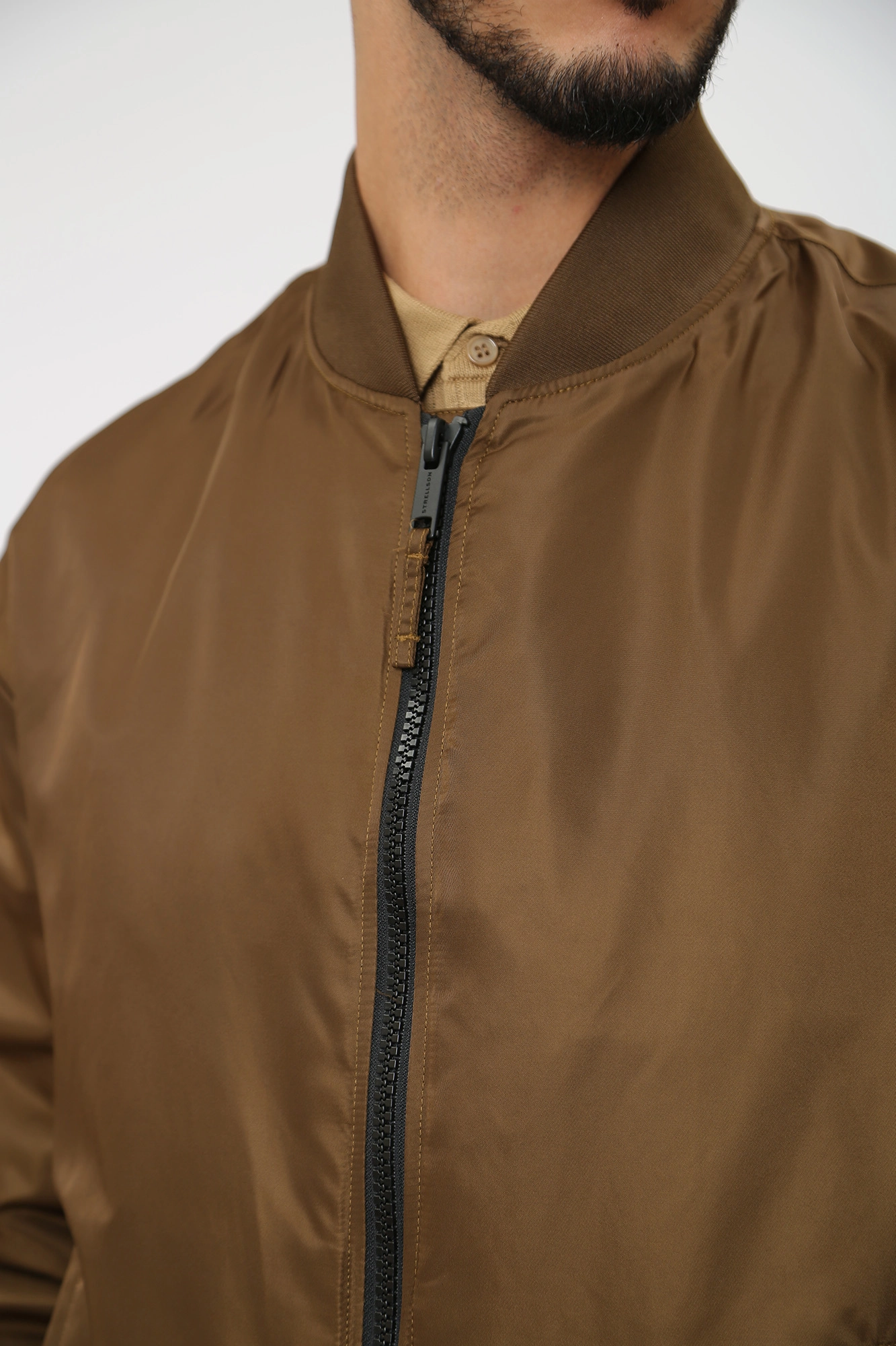 30038840_10015563 Бомбер Strellson Коричневый