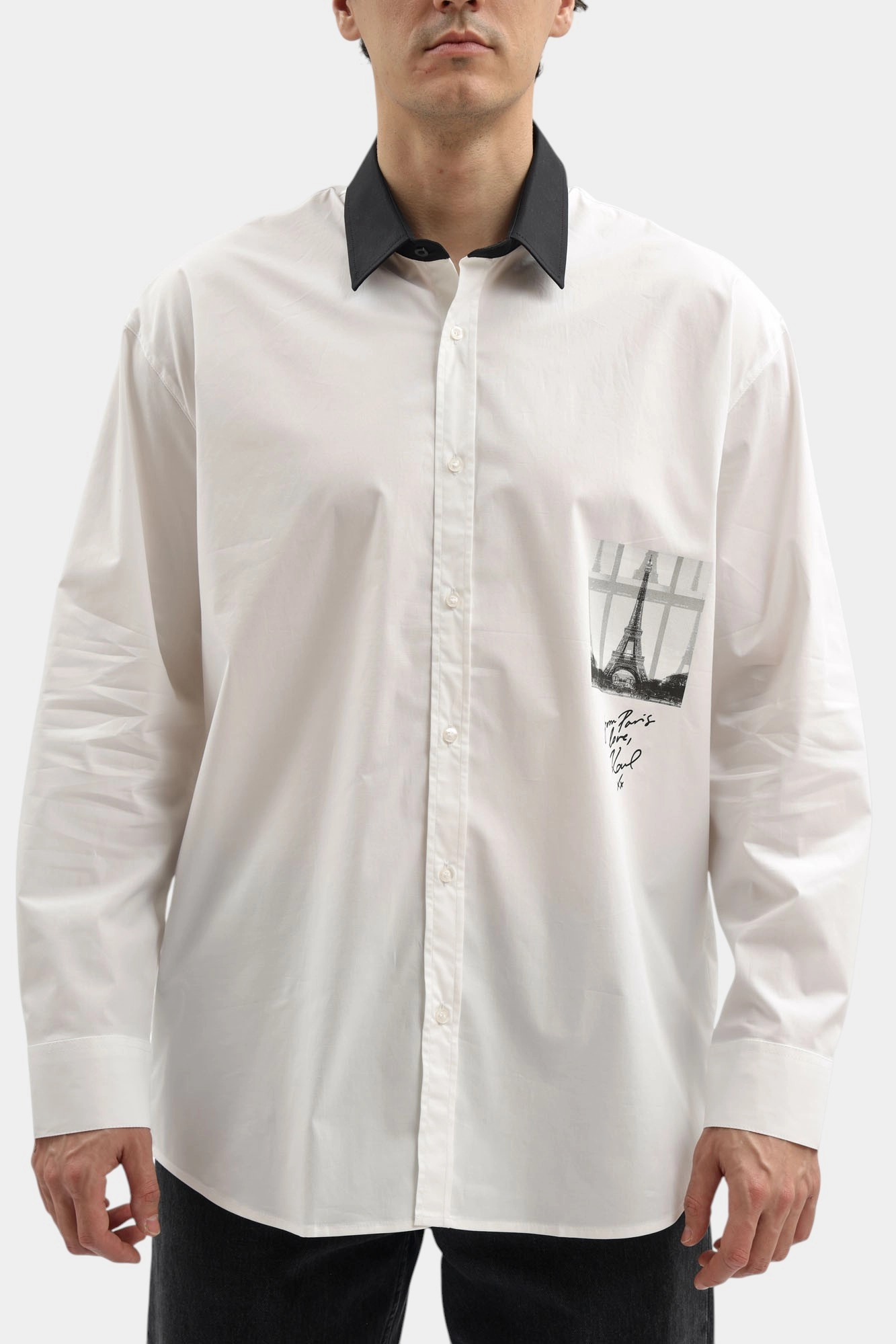 554675_605443 Рубашка Karl Lagerfeld Белый