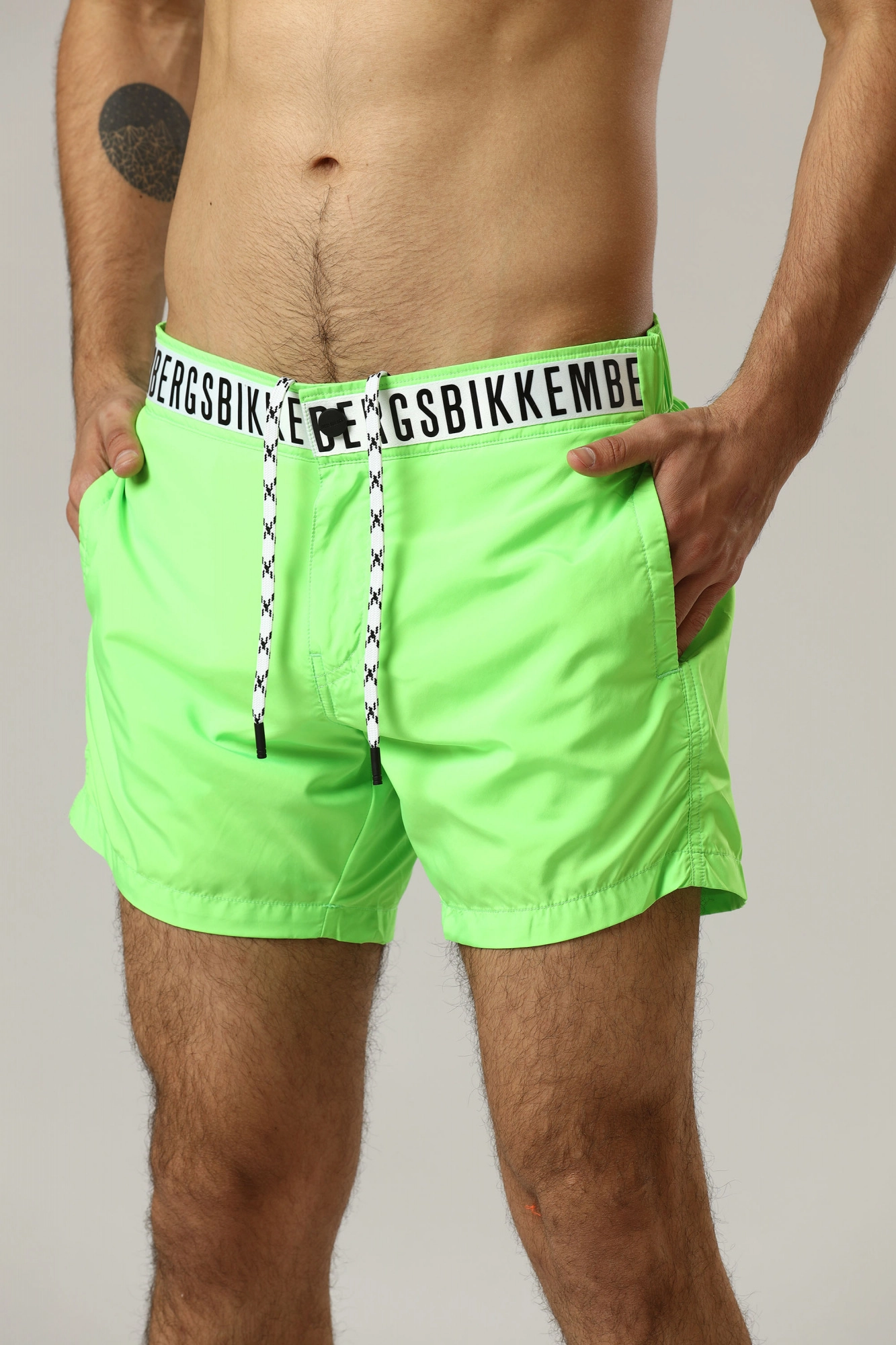 VBKB04928 Шорты плавательные Bikkembergs Зеленый