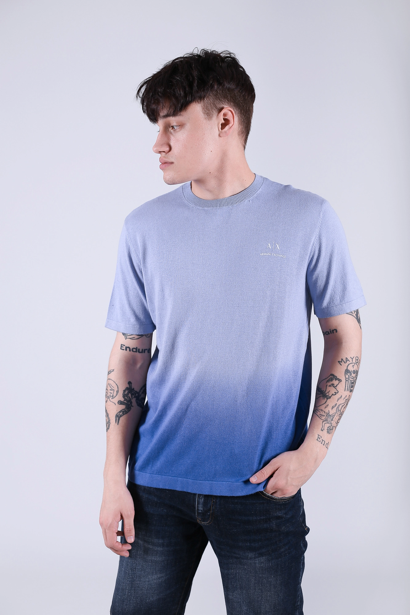 3LZM1Q_ZMW8Z_0328 Футболка Armani Exchange Фиолетовый