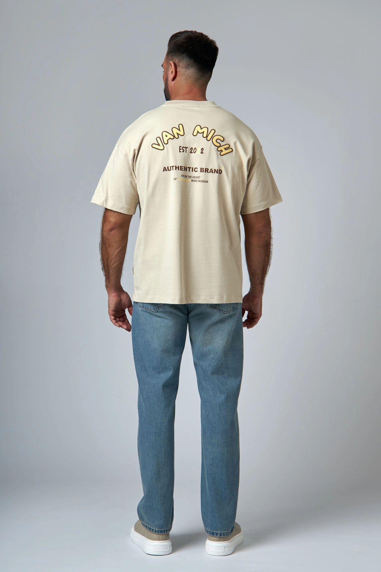 VM-ERK-22-415 Футболка Van Mich Бежевый