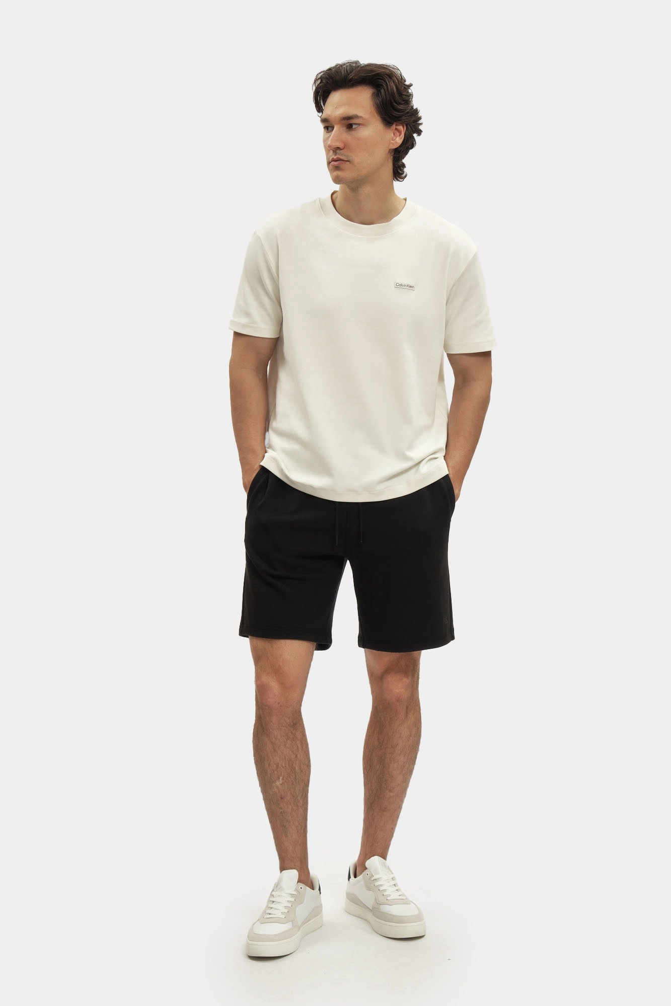 J30J327531 Шорты трикотажные Calvin Klein Jeans Черный