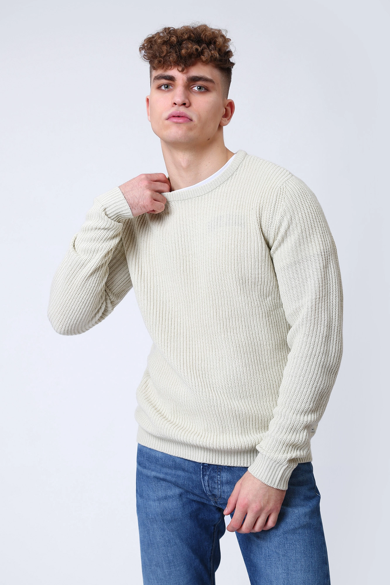 12217487 Свитер Jack & Jones Белый