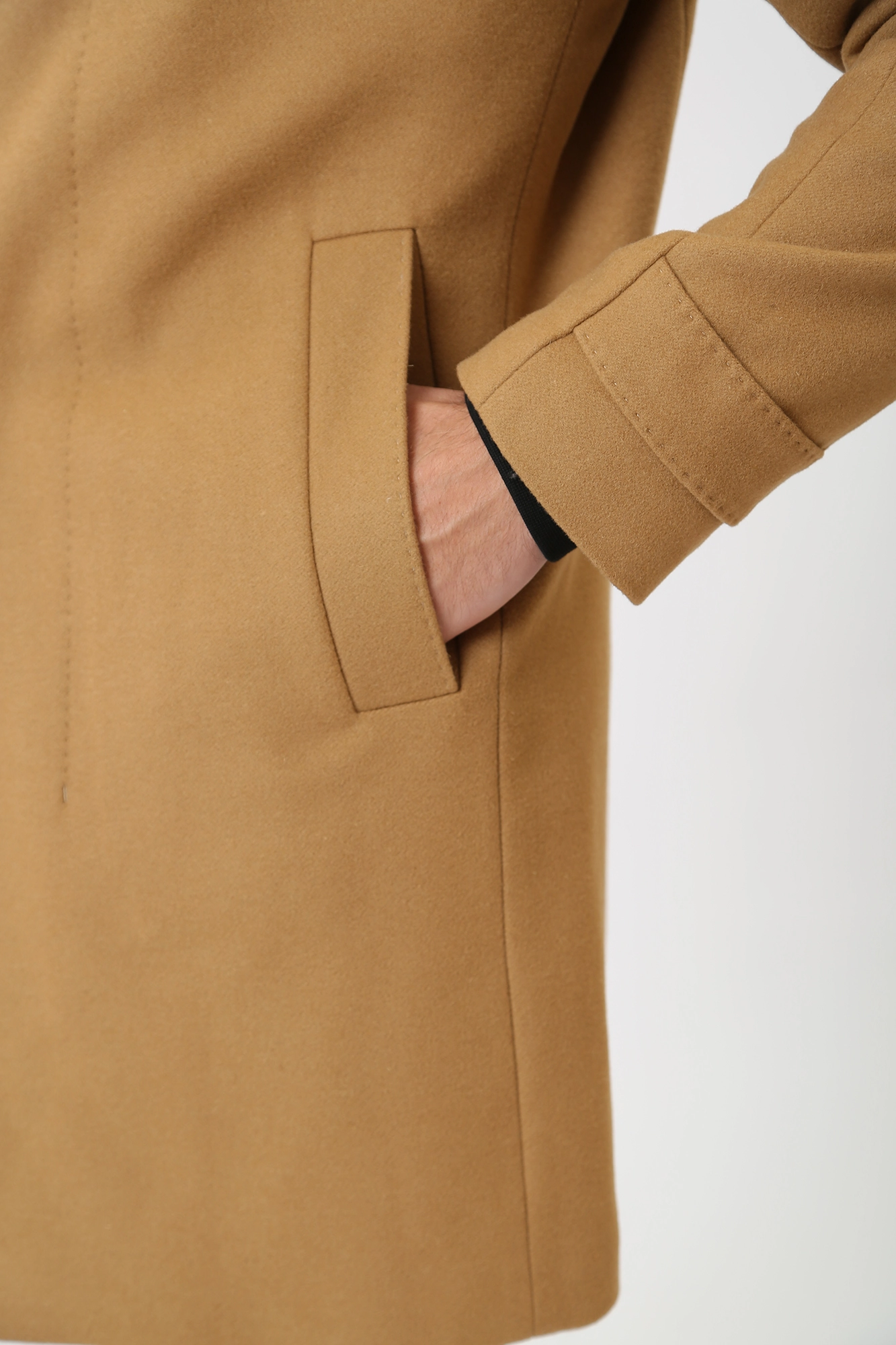 30039140_10016436 Пальто Strellson Бежевый