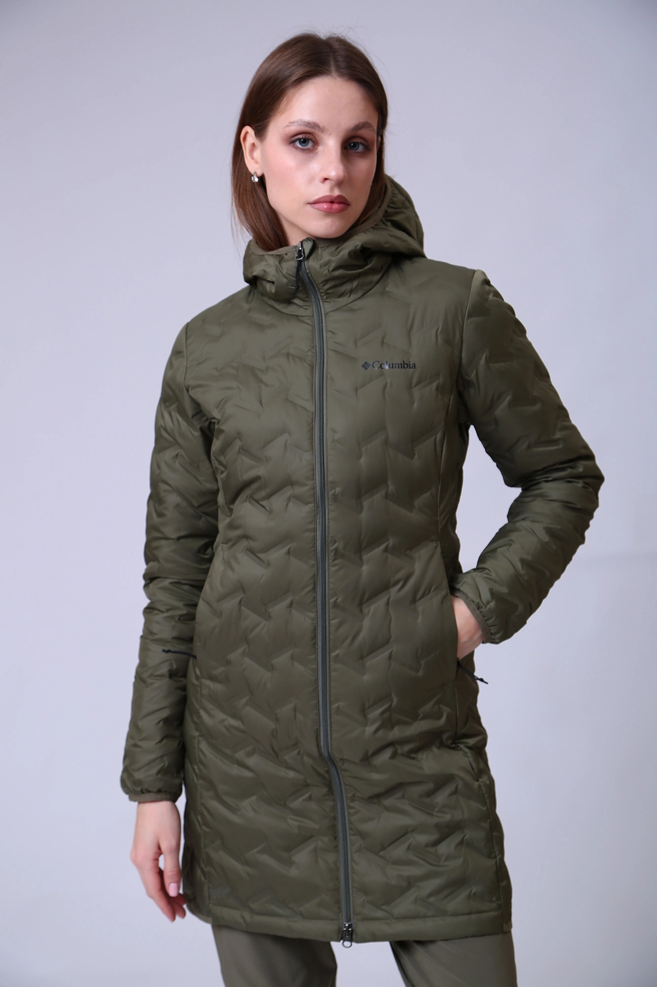1909251 пальто delta ridge™ long down jacket columbia 