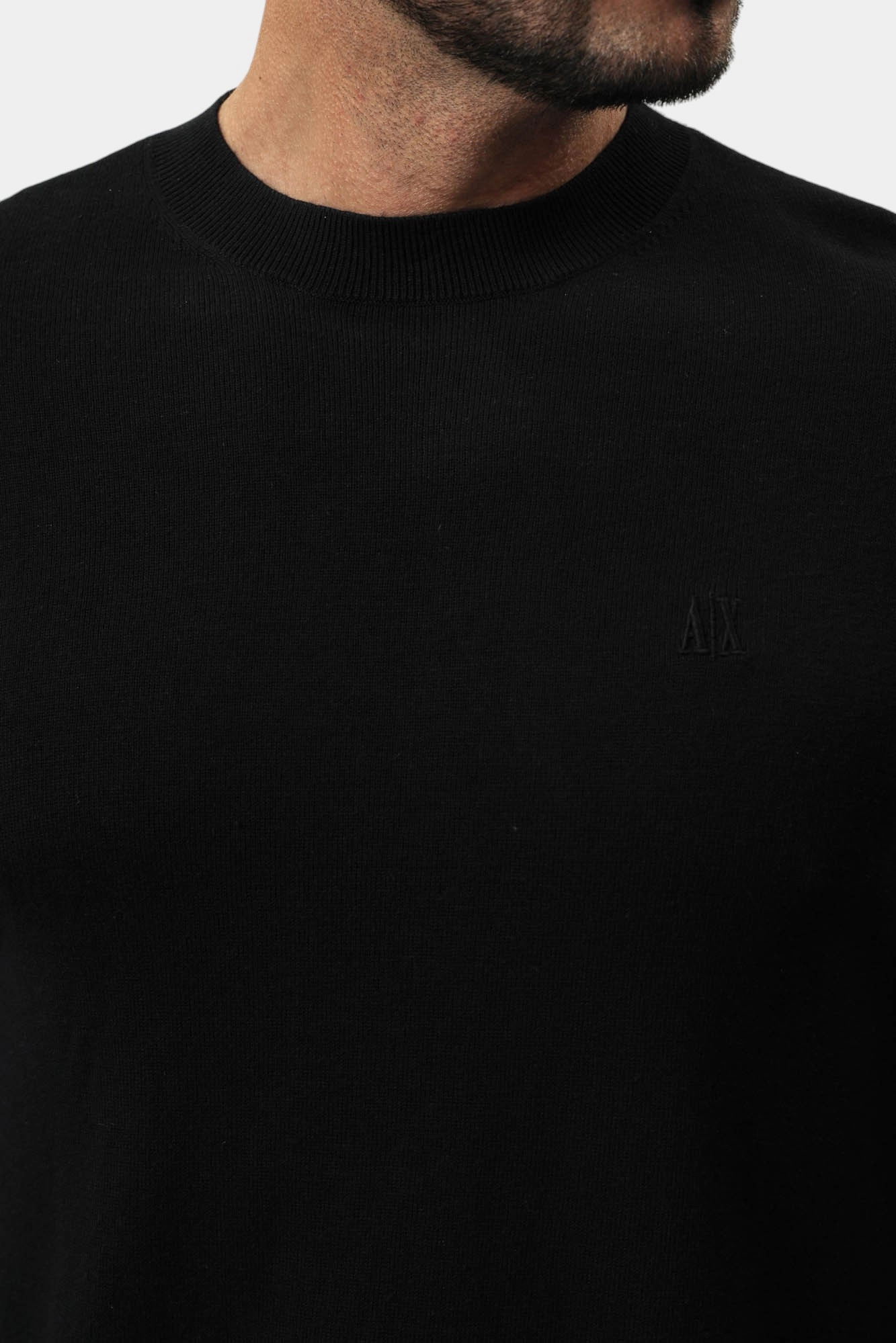 XM000338_AF12291 Джемпер Armani Exchange Черный