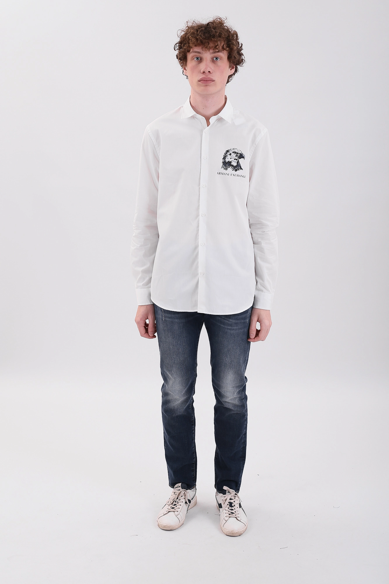 3LZJ13_Z1PQZ Джинсы Armani Exchange Синий