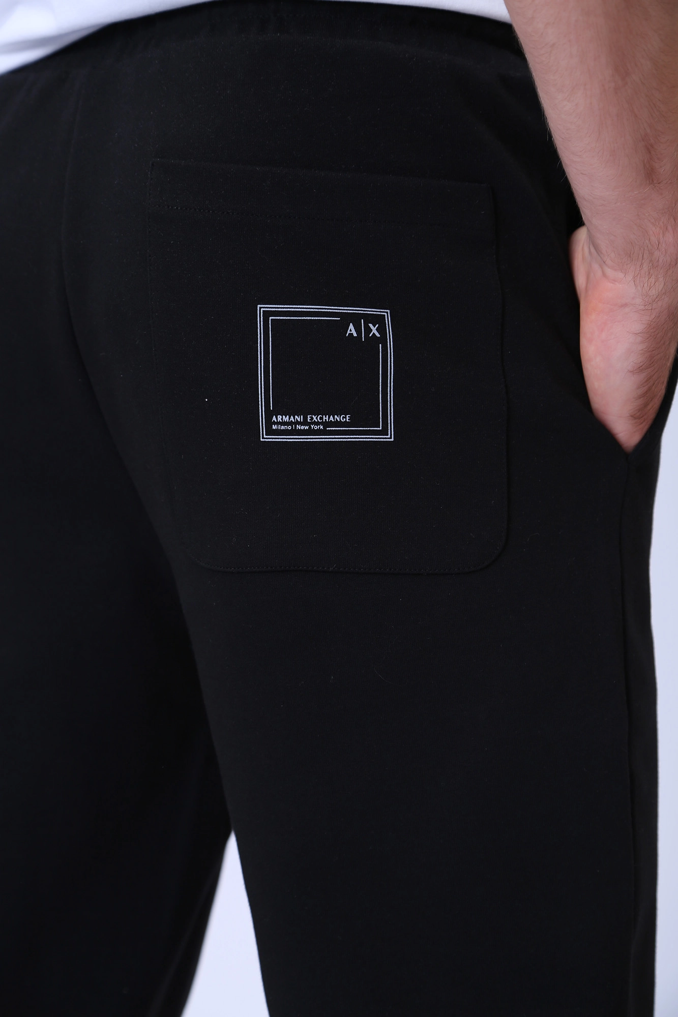 3RZPBB_ZJCAZ Брюки спортивные Armani Exchange Черный