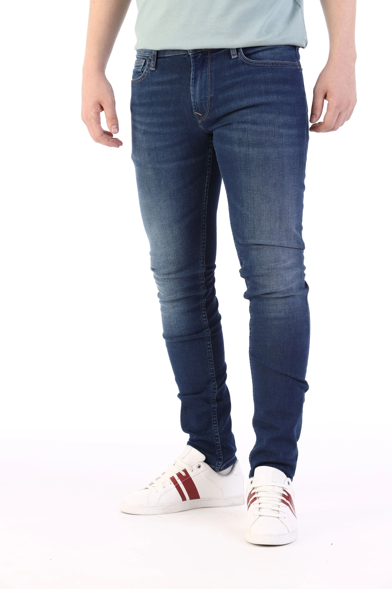 PM205479EC0 Джинсы STANLEY Pepe Jeans Синий