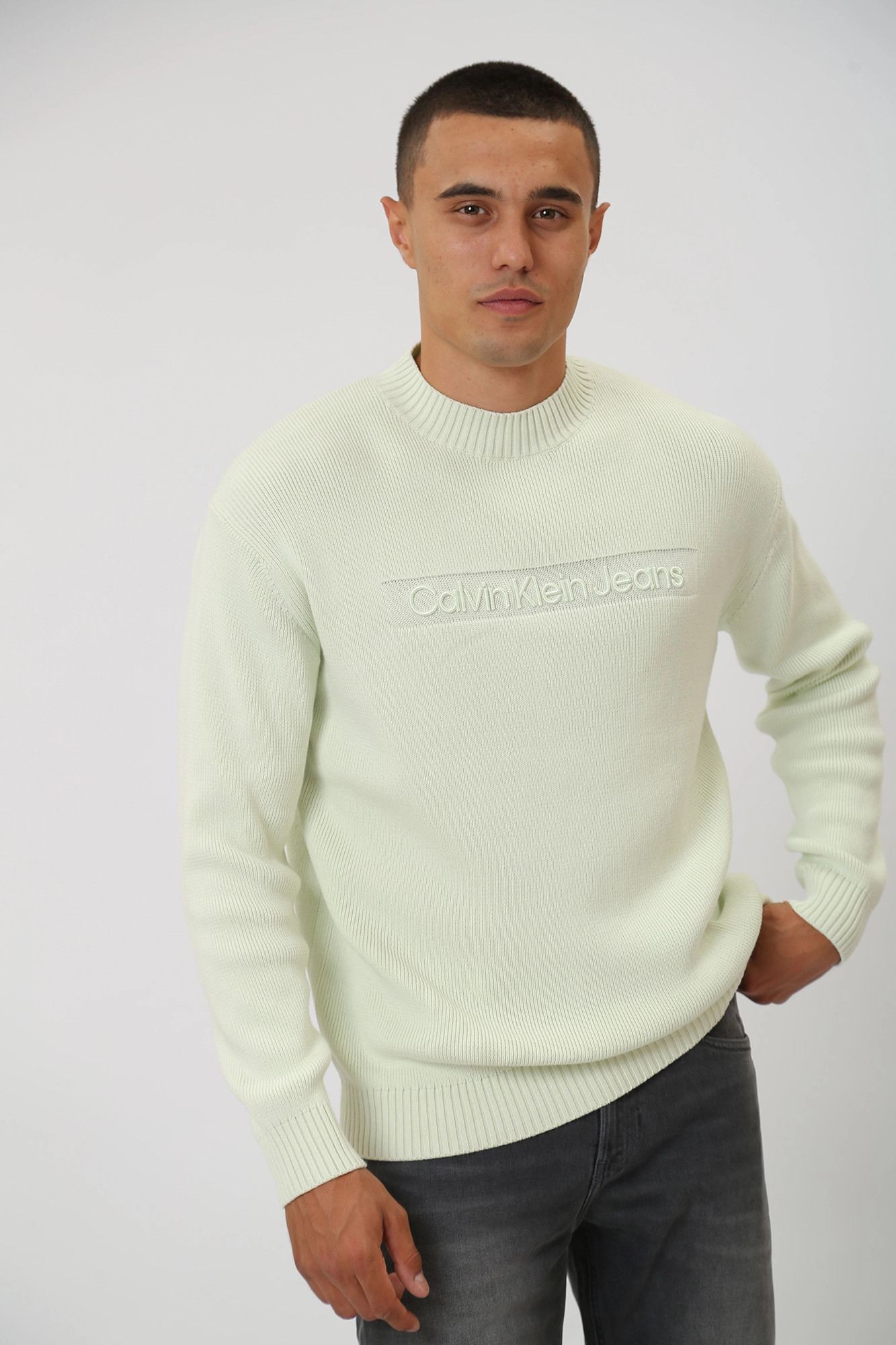 J30J323982 Свитер Calvin Klein Jeans Зеленый