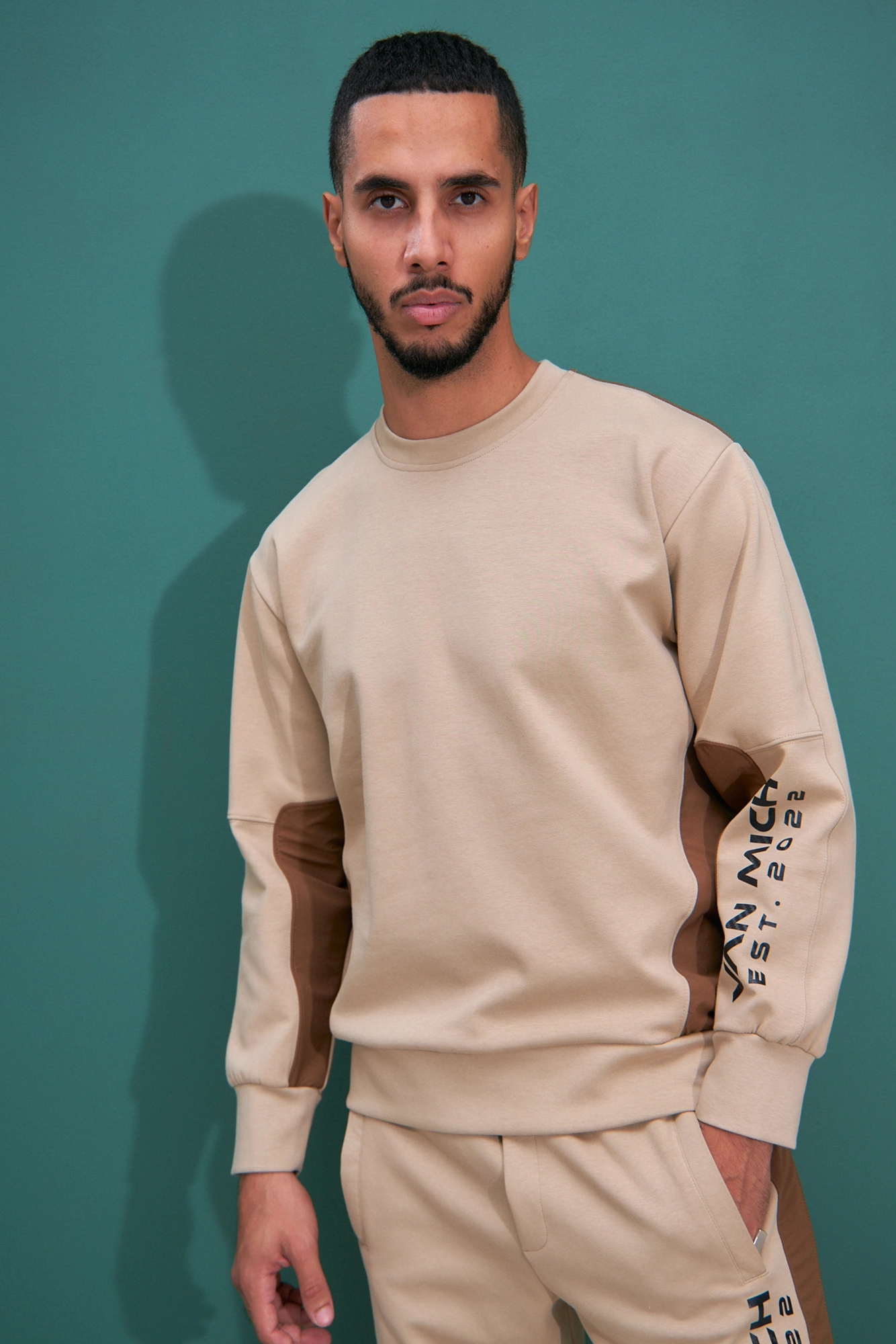 VM-232-20-122 Свитшот Van Mich Бежевый