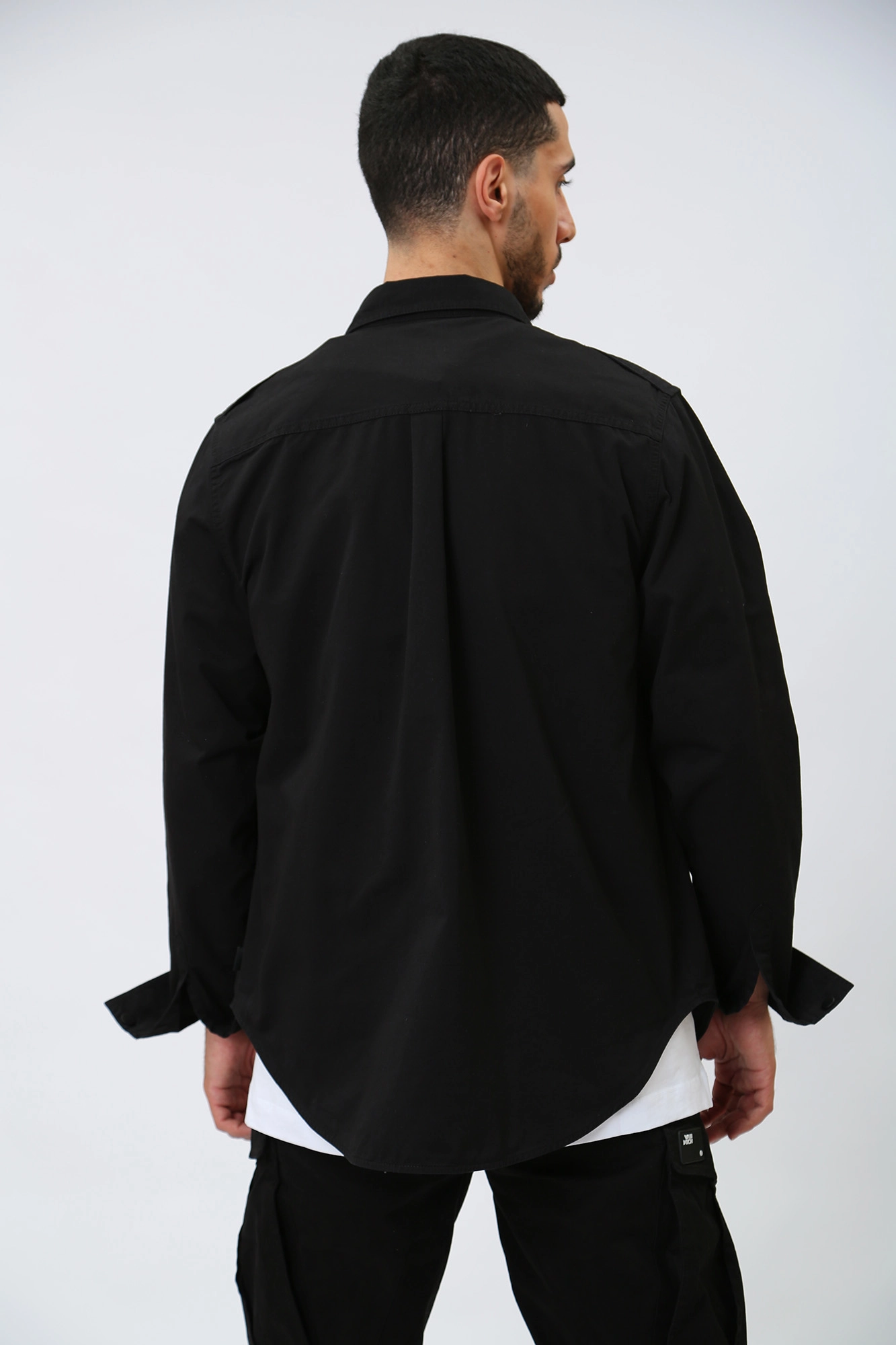 VM-231-46-017 Рубашка с длинным рукавом Van Mich Черный