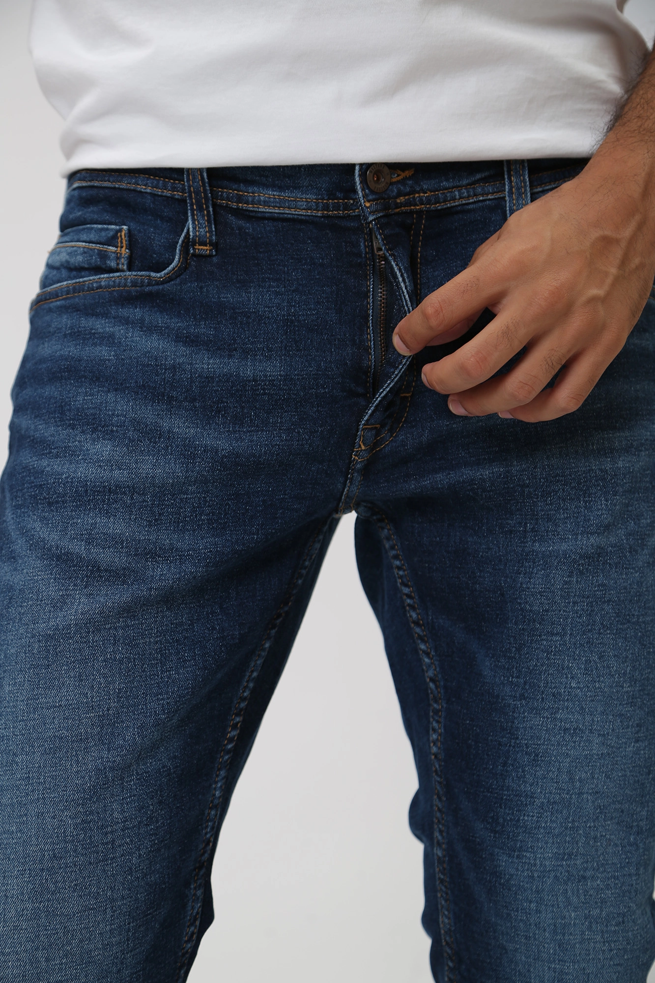 1014259-5000 Джинсы Oregon Slim Mustang Синий