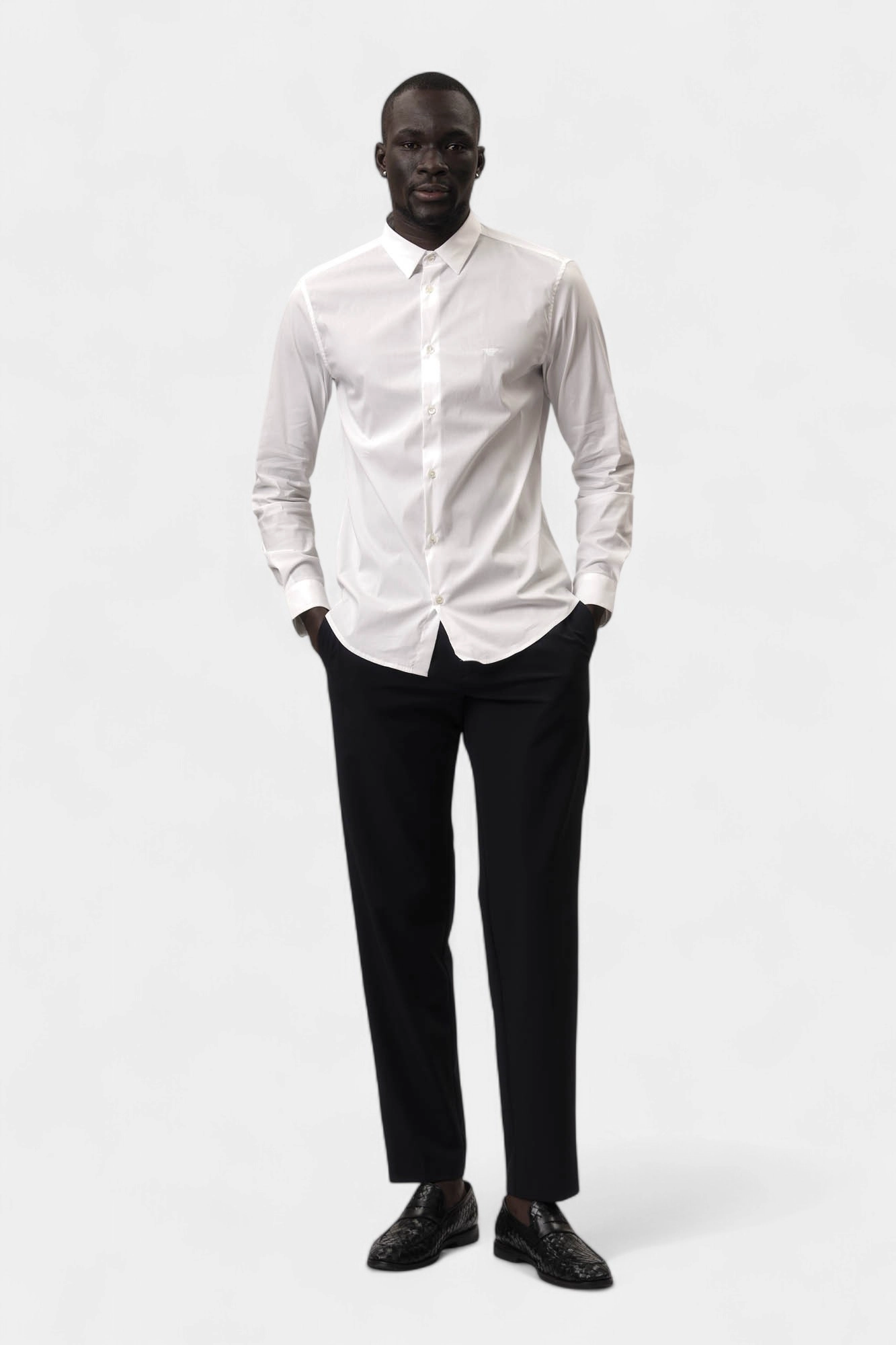 8N1C09_1NI9Z Рубашка Emporio Armani Белый