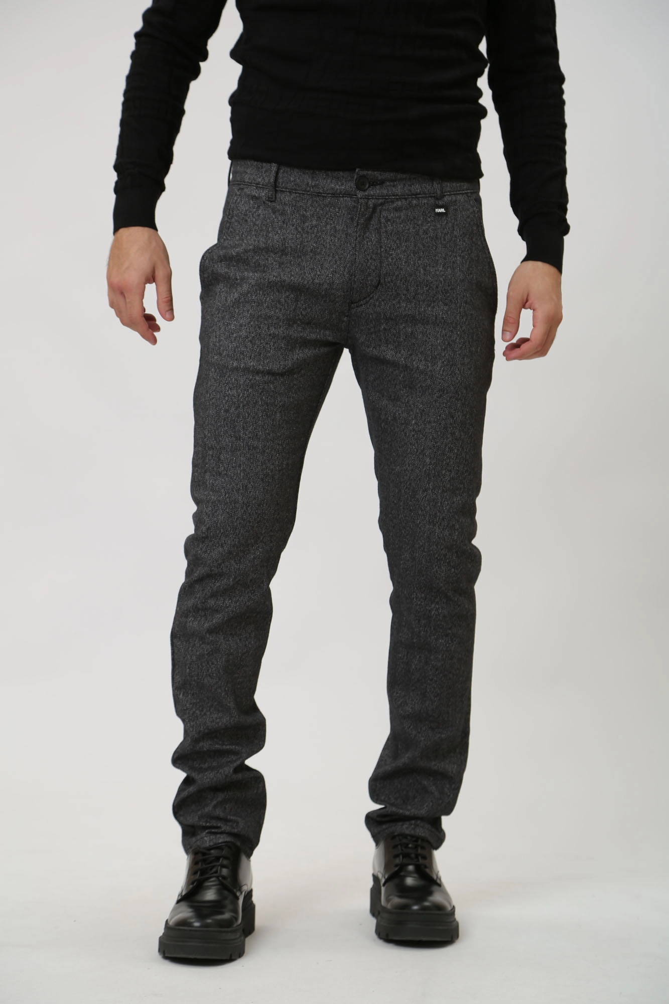 534806_255835 Брюки чиносы Karl Lagerfeld Черный