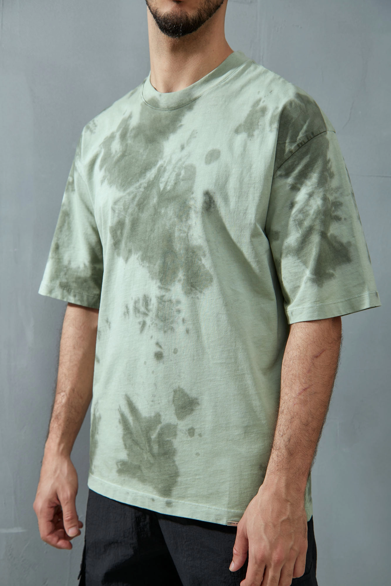 VM-ERK-22-053 Футболка Van Mich Зеленый