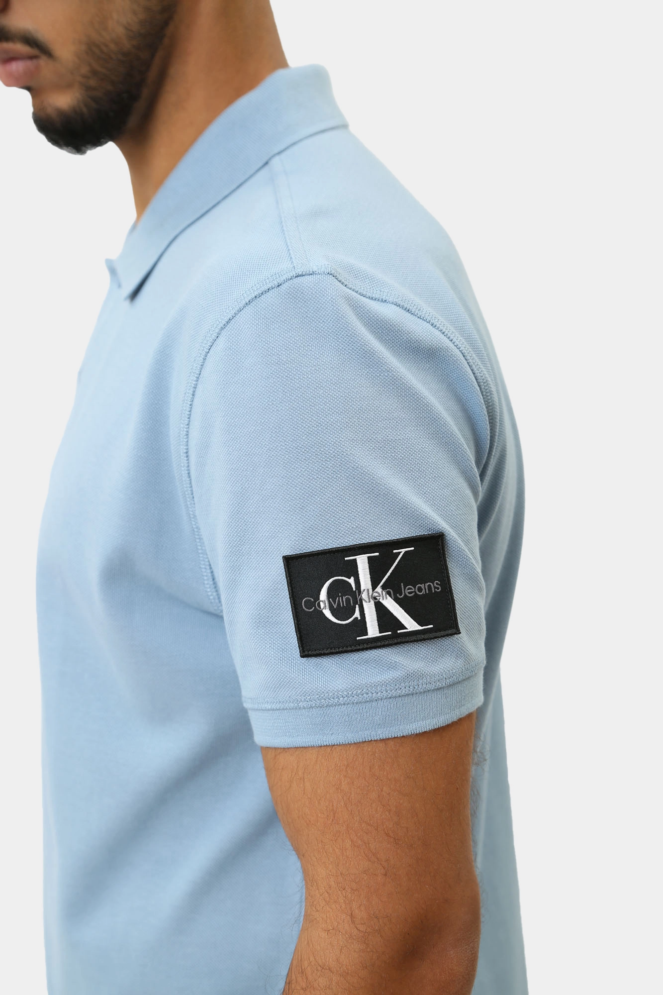 J30J323394 Поло Calvin Klein Jeans Голубой