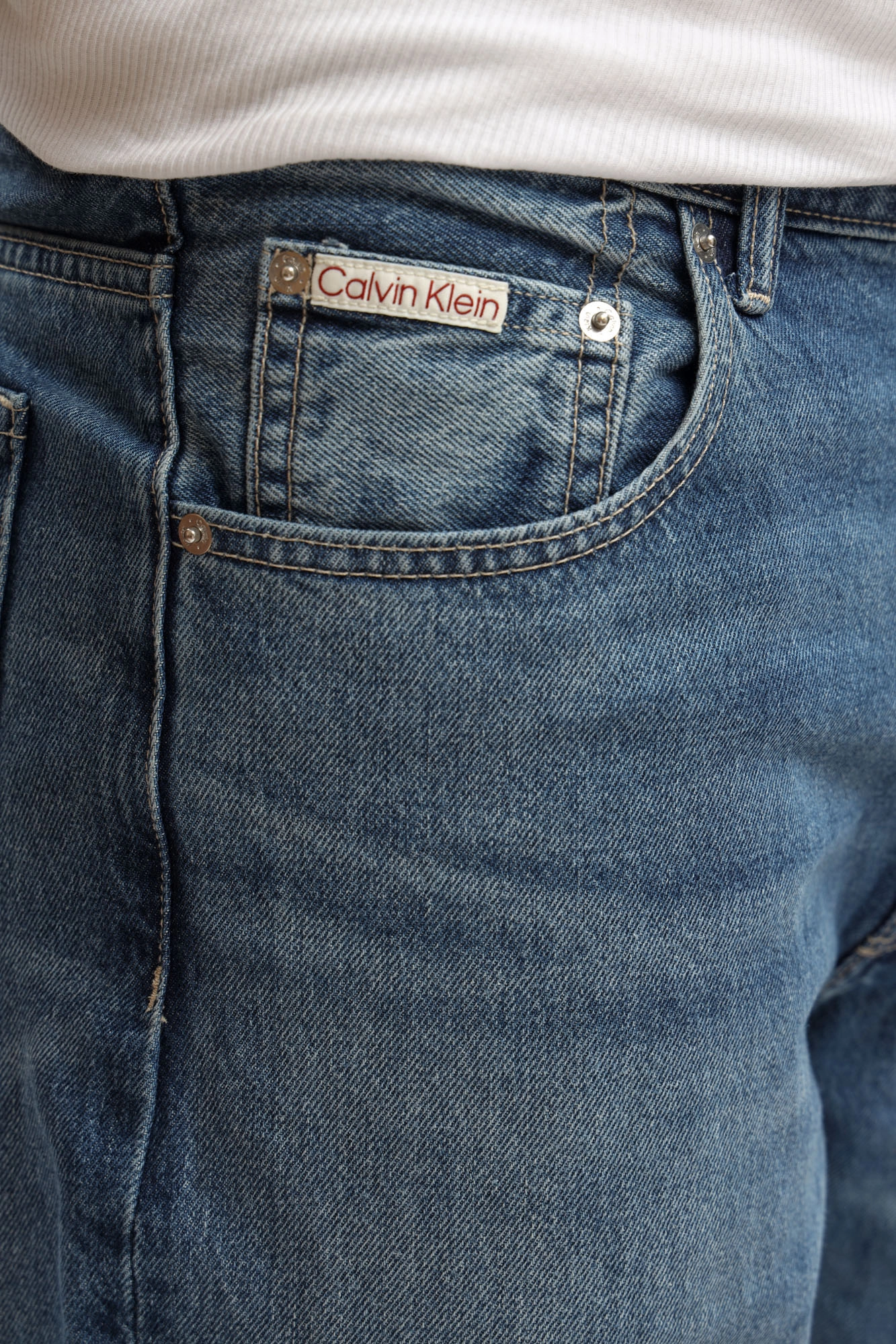 LV04RE724G Джинсы Calvin Klein Jeans Синий