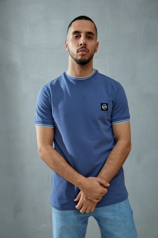 Джинсы Oregon Tapered K Mustang Хлопок Синий